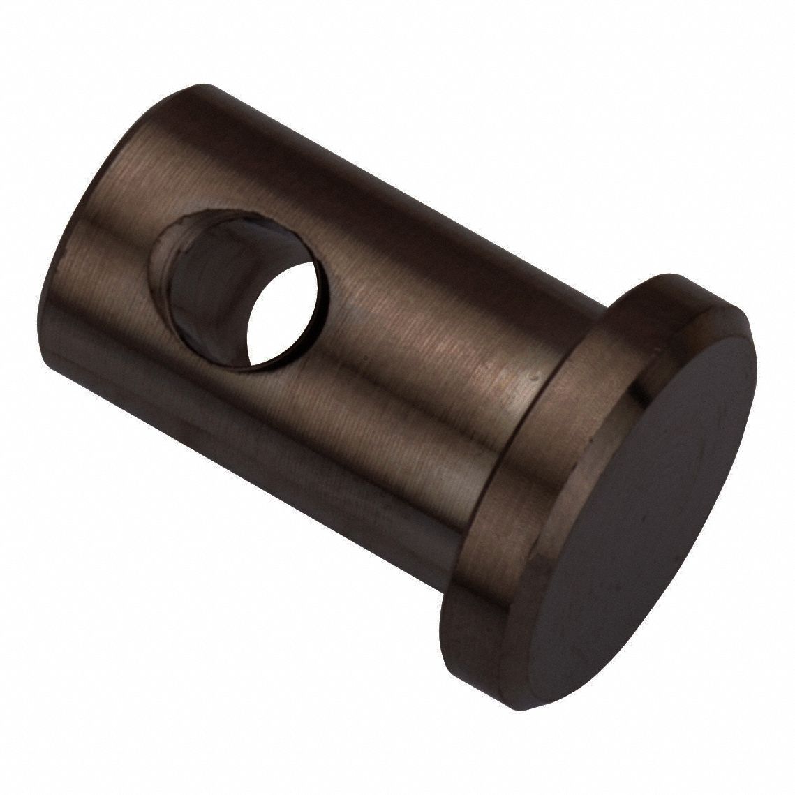 Clevis Pin: Inch, 1/2 in Pin Dia, 3/4 in Shank Lg, Precision Clevis Pin, Stainless Steel, 18-8