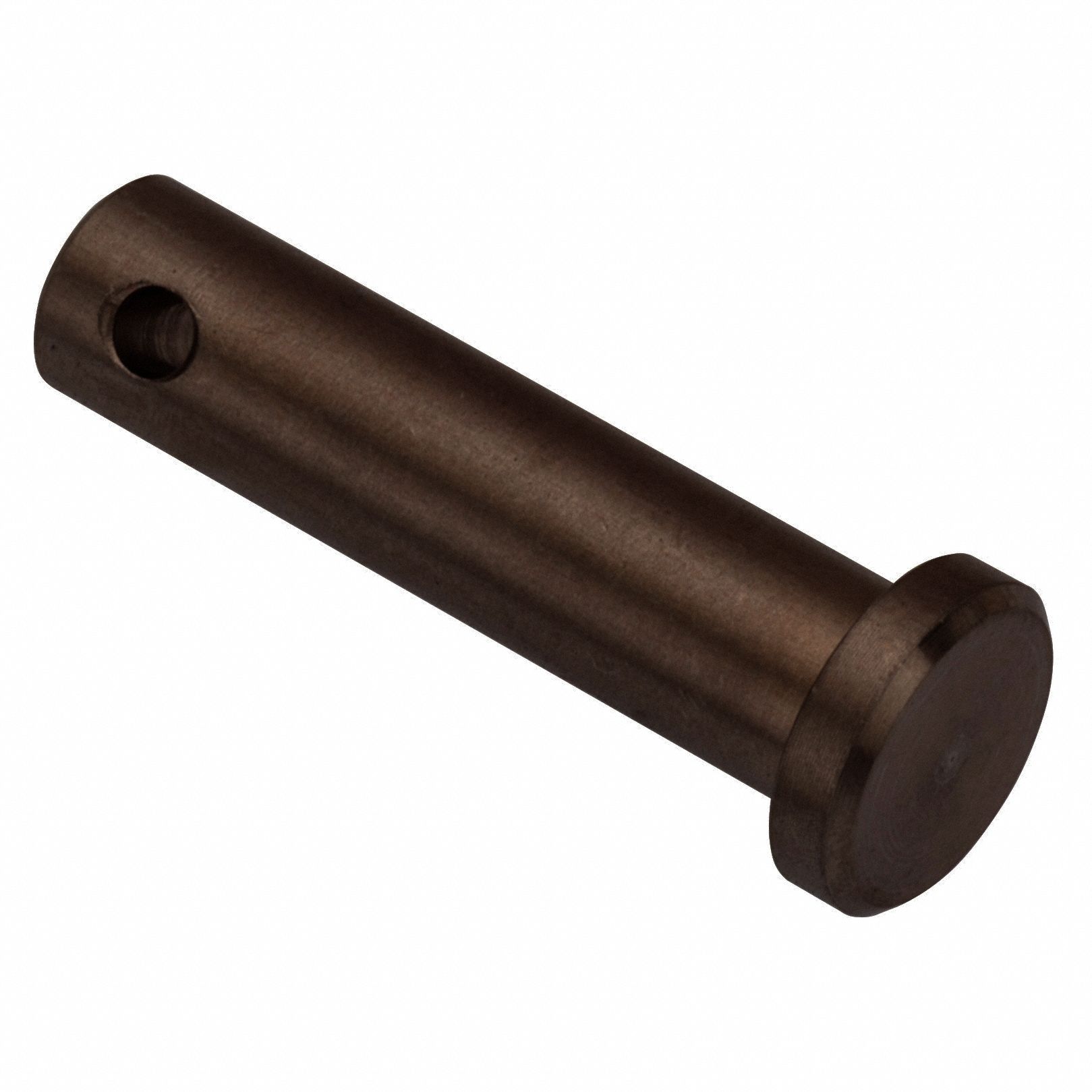 Inch, 1/4 in Pin Dia, Clevis Pin 810EZ6PIN3011416BX Grainger