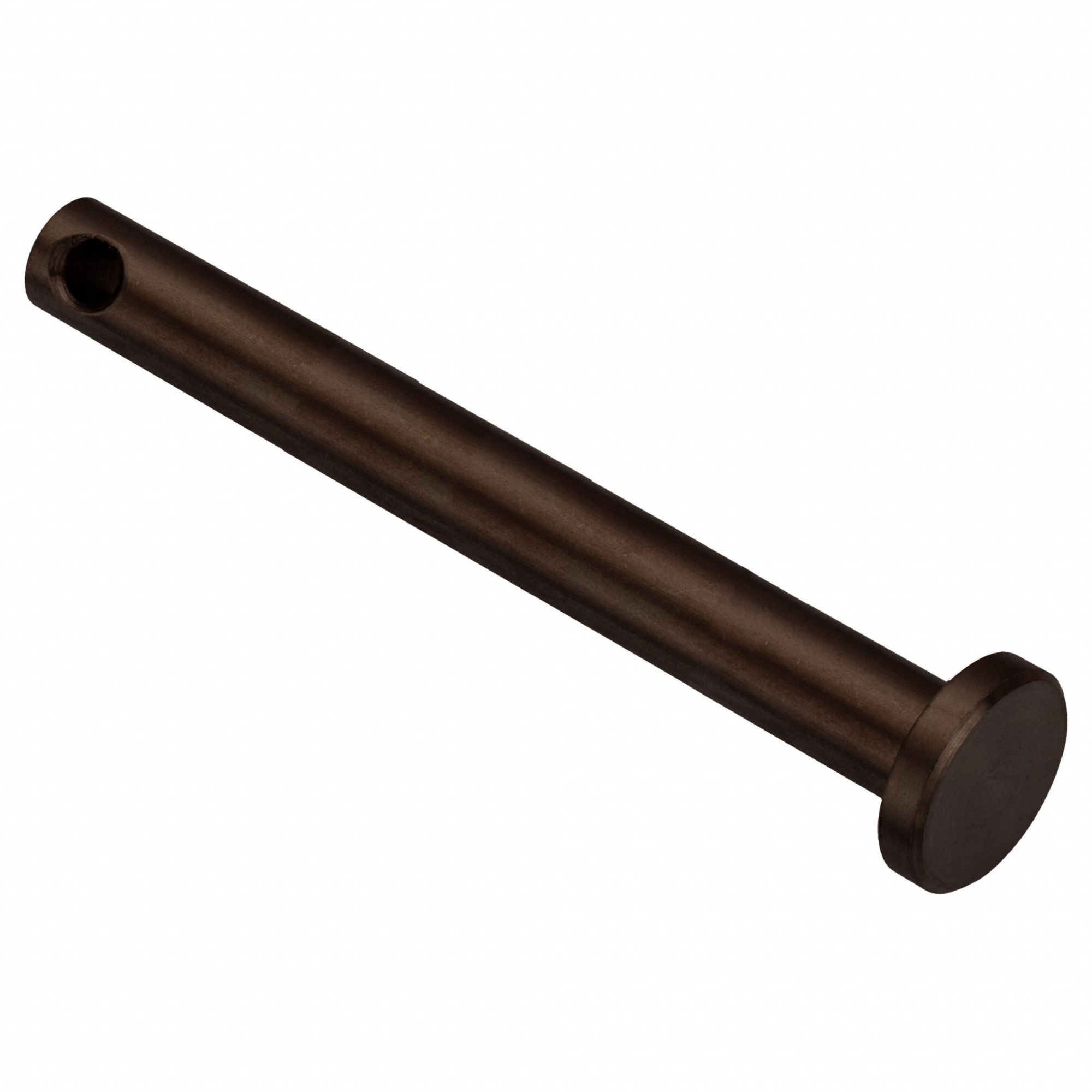 Clevis Pin: Inch, 3/16 in Pin Dia, 1 1/2 in Shank Lg, Precision Clevis Pin, Stainless Steel, 18-8