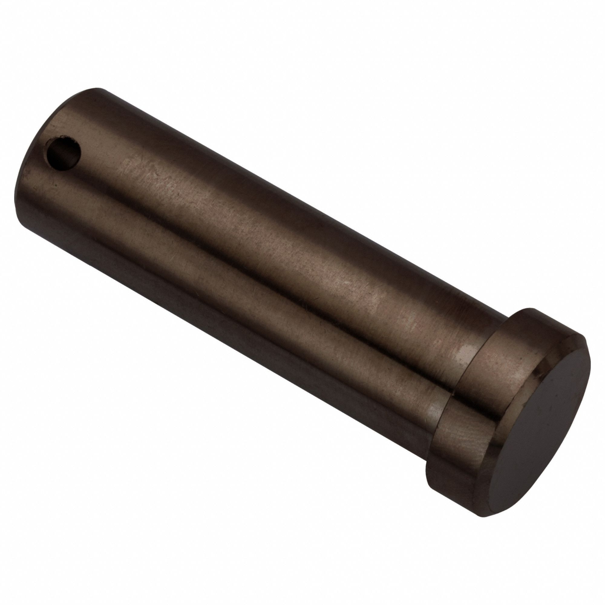 Clevis Pin: Inch, 3/4 in Pin Dia, 2 1/2 in Shank Lg, Precision Clevis Pin, Stainless Steel, 18-8