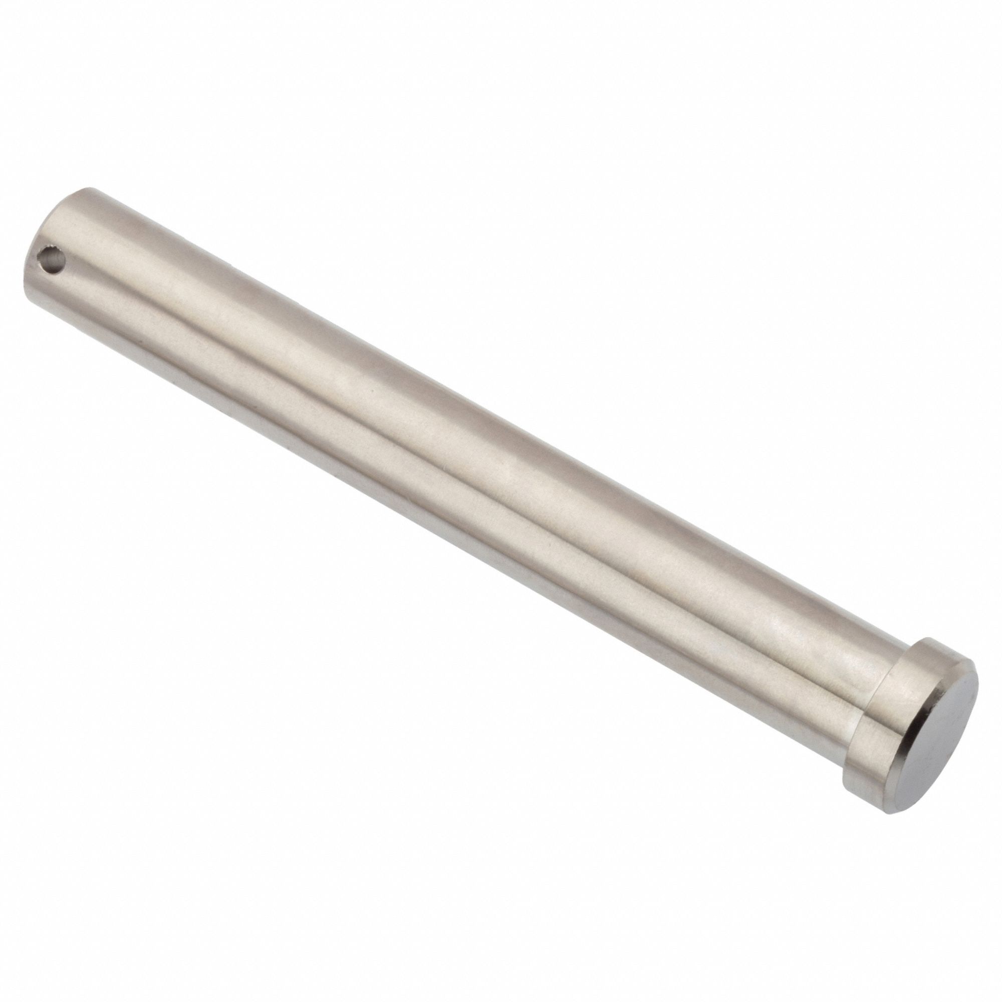 Clevis Pin: Inch, 3/4 in Pin Dia, 6 in Shank Lg, Precision Clevis Pin, Stainless Steel, 18-8, Plain