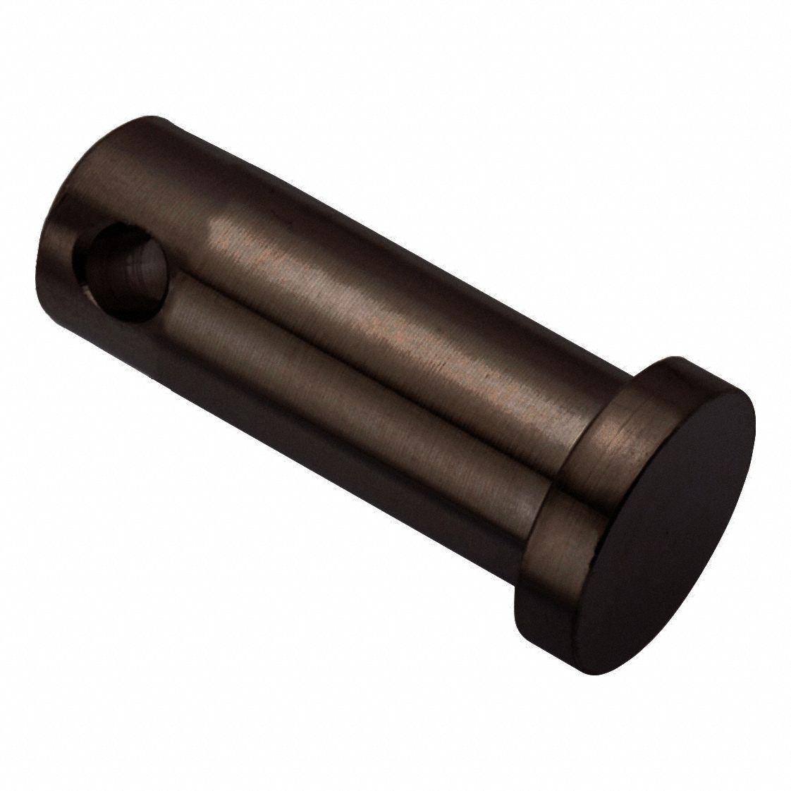 Clevis Pin: Inch, 3/8 in Pin Dia, 1 1/8 in Shank Lg, Precision Clevis Pin, Stainless Steel, 18-8