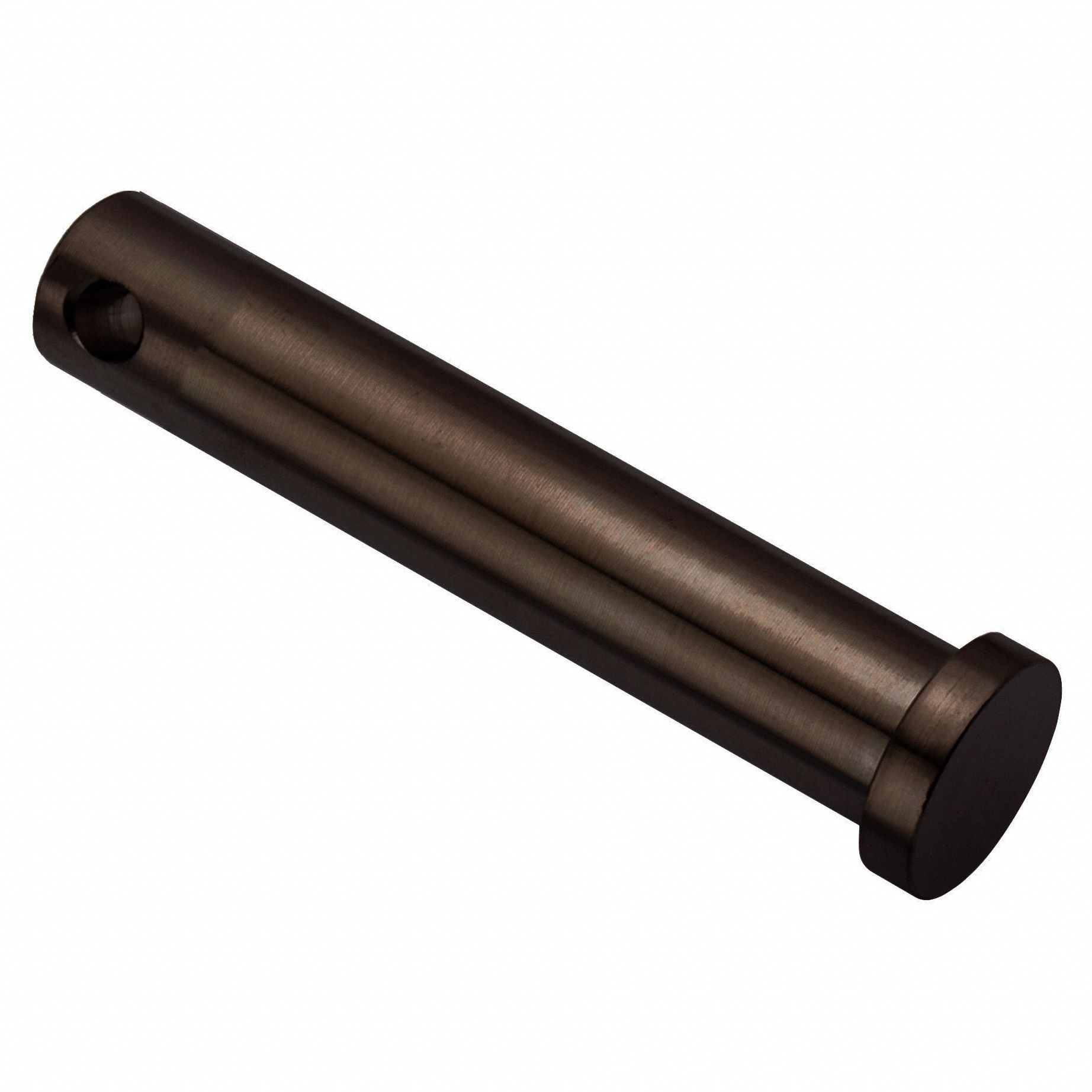 Clevis Pin: Inch, 3/8 in Pin Dia, 2 in Shank Lg, Precision Clevis Pin, Stainless Steel, 18-8, Headed