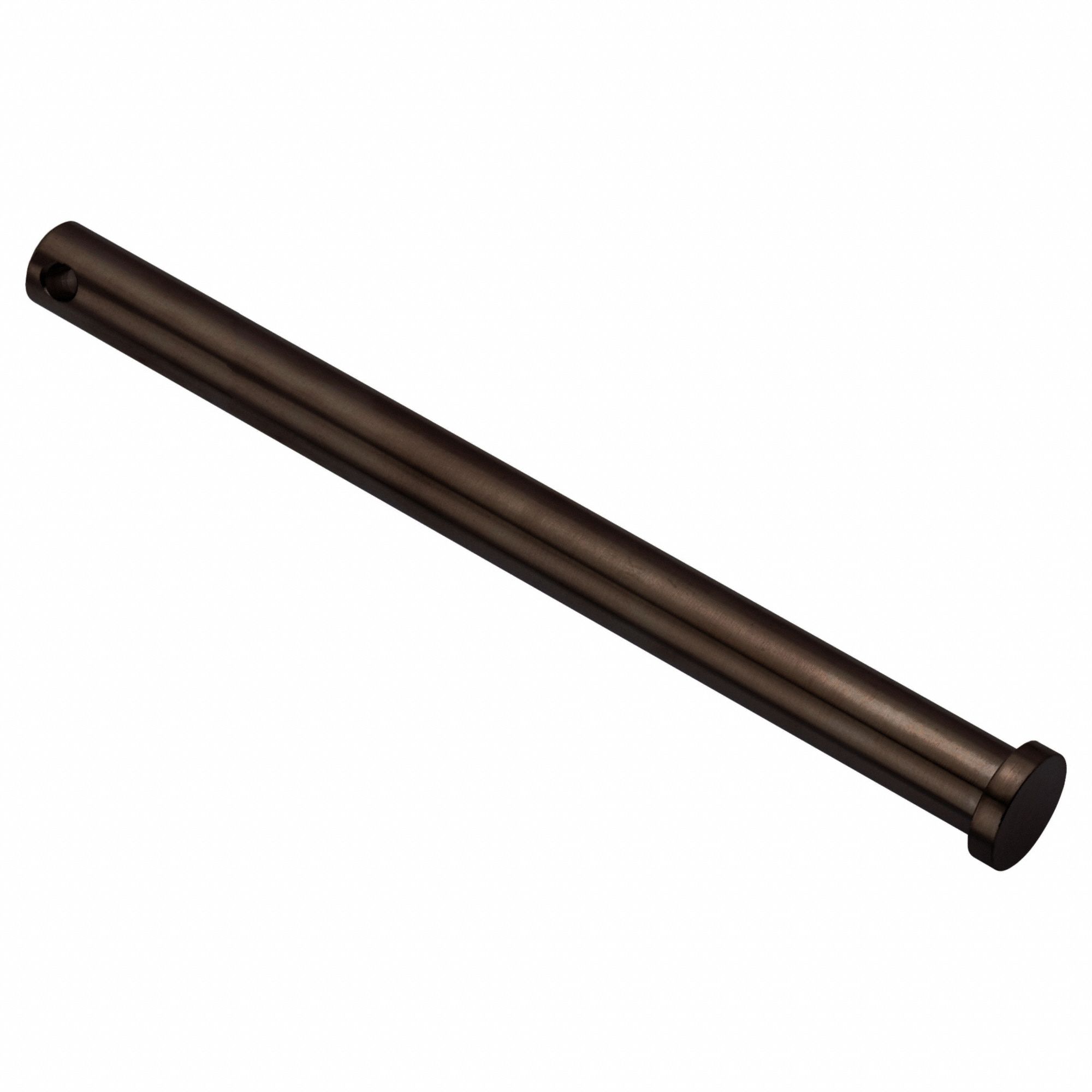 Clevis Pin: Inch, 3/8 in Pin Dia, 5 in Shank Lg, Precision Clevis Pin, Stainless Steel, 18-8, Headed