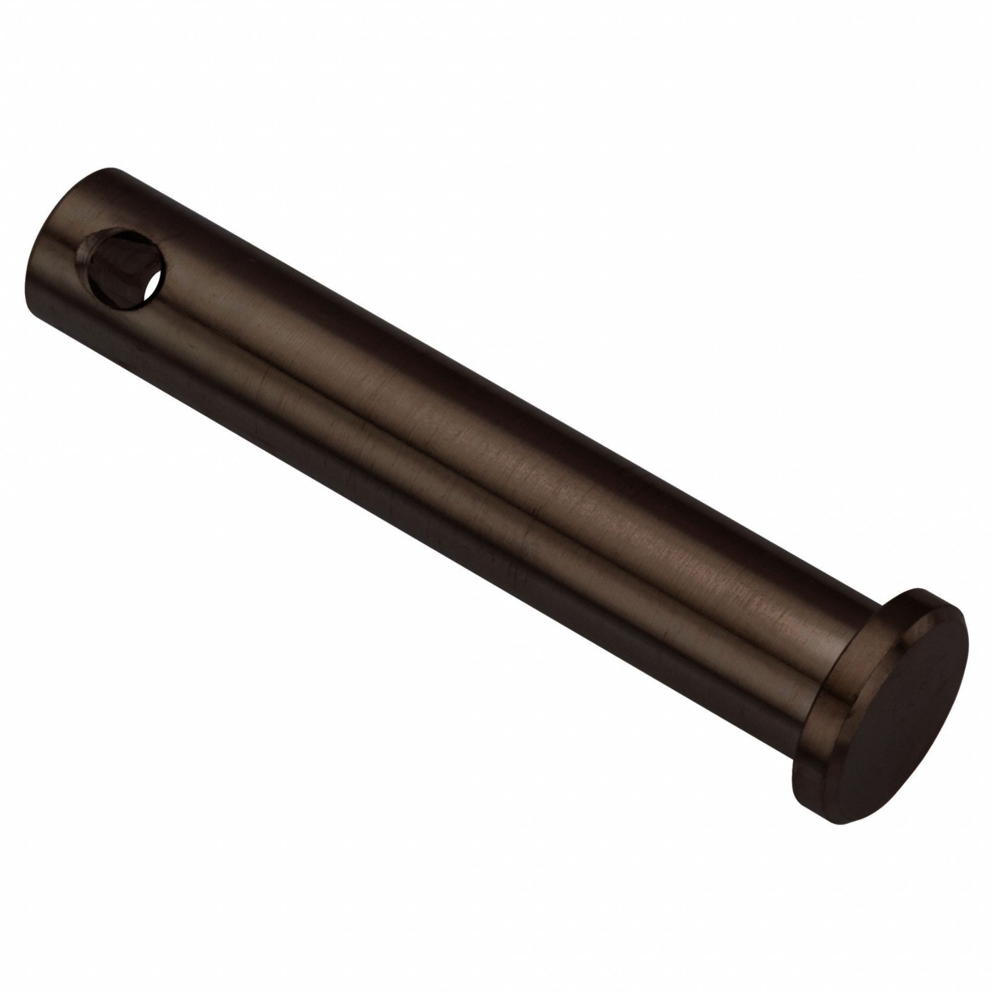 Clevis Pin: Inch, 5/16 in Pin Dia, 1 3/4 in Shank Lg, Precision Clevis Pin, Stainless Steel, 18-8