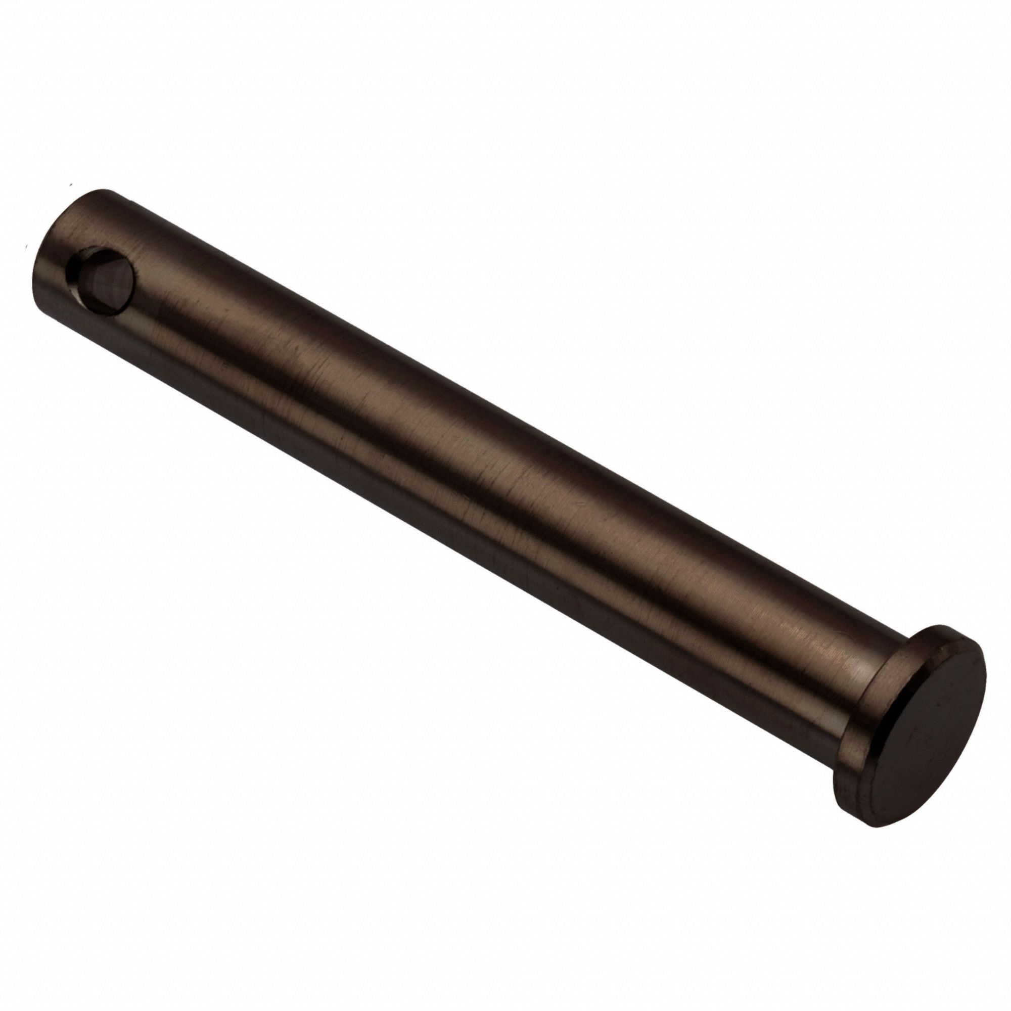 Clevis Pin: Inch, 5/16 in Pin Dia, 2 1/4 in Shank Lg, Precision Clevis Pin, Stainless Steel, 18-8