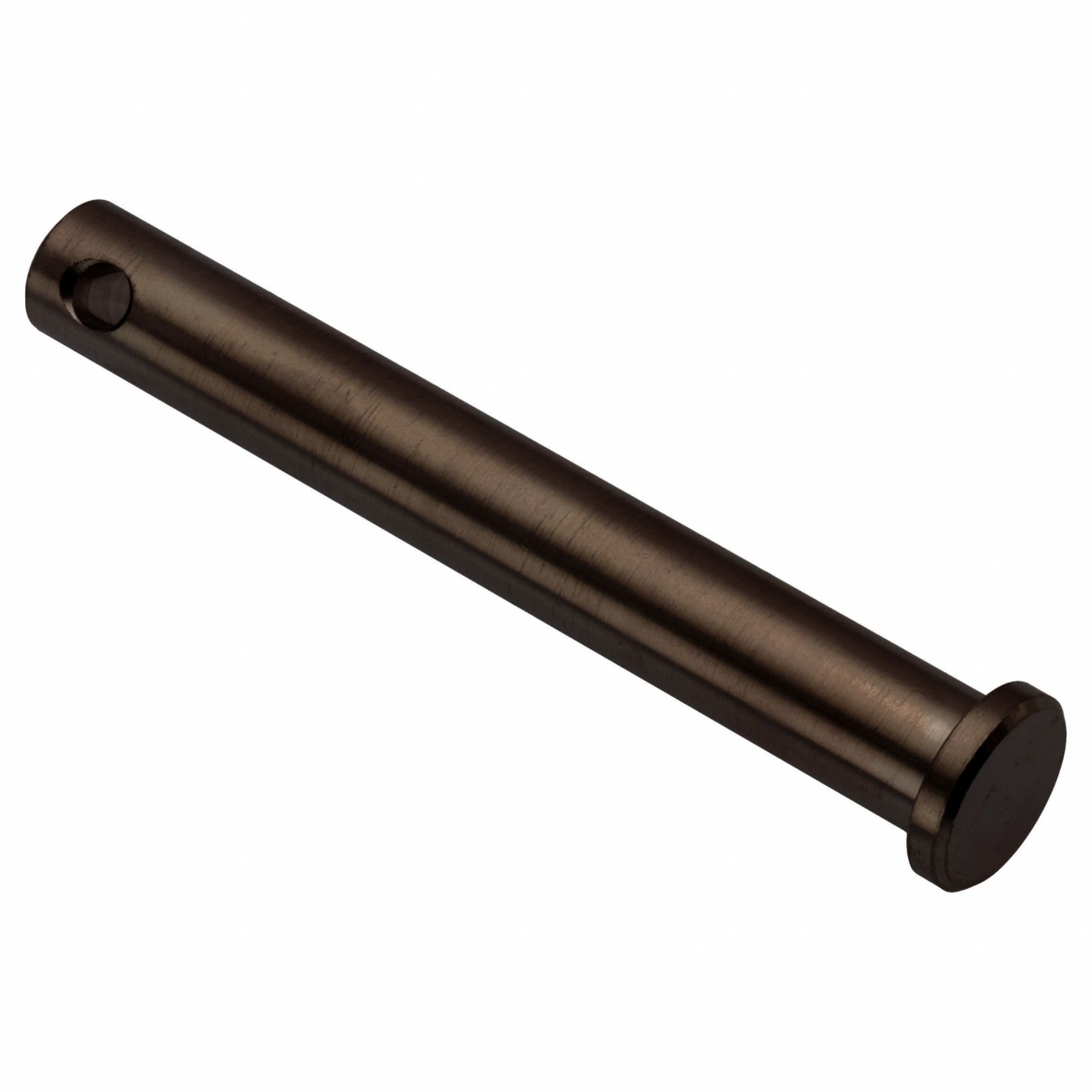 Clevis Pin: Inch, 5/16 in Pin Dia, 2 3/8 in Shank Lg, Precision Clevis Pin, Stainless Steel, 18-8