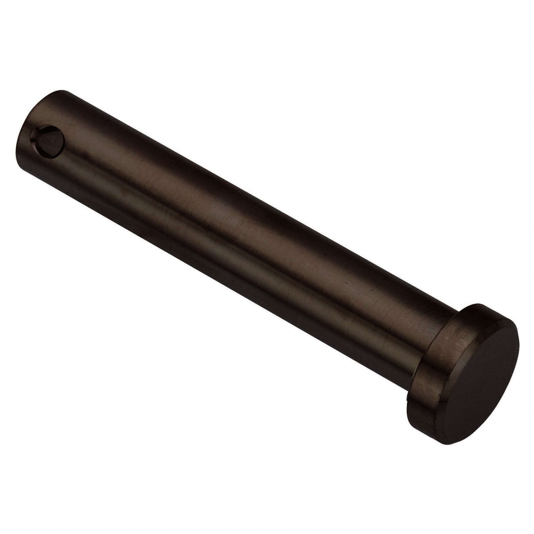 Clevis Pin: Inch, 5/8 in Pin Dia, 2 1/2 in Shank Lg, Precision Clevis Pin, Stainless Steel, 18-8