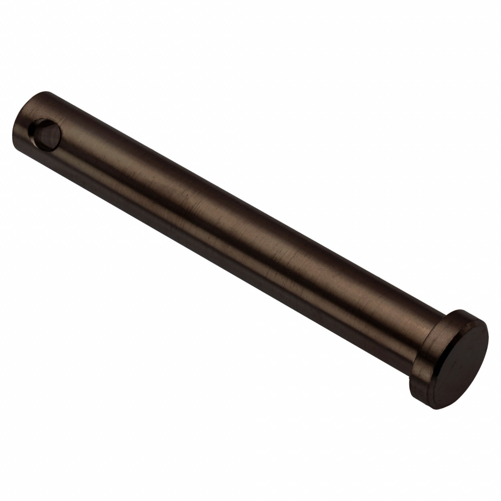 Clevis Pin: Inch, 7/16 in Pin Dia, 3 1/2 in Shank Lg, Precision Clevis Pin, Stainless Steel, 18-8