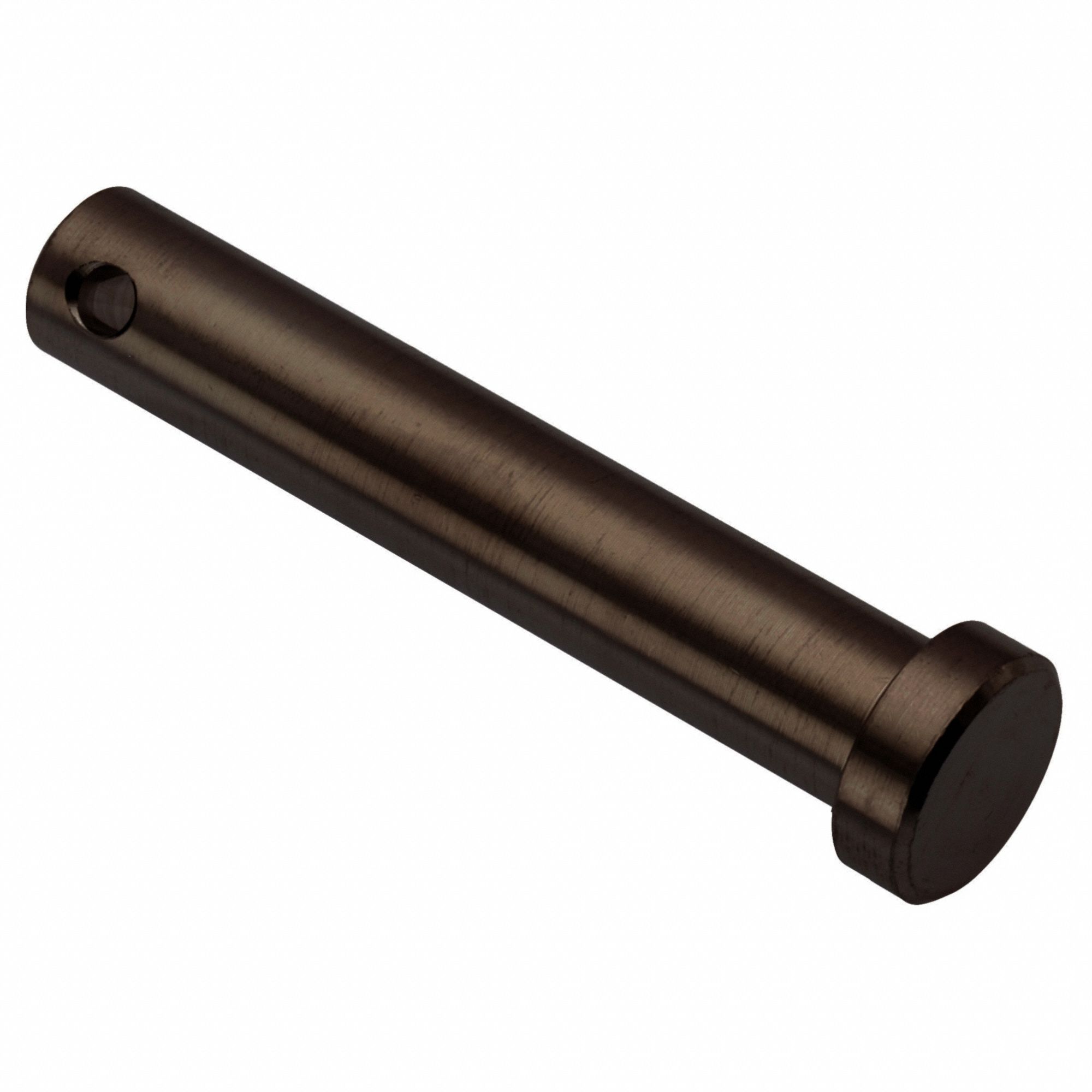 Clevis Pin: Inch, 7/8 in Pin Dia, 4 in Shank Lg, Precision Clevis Pin, Stainless Steel, 18-8, Headed