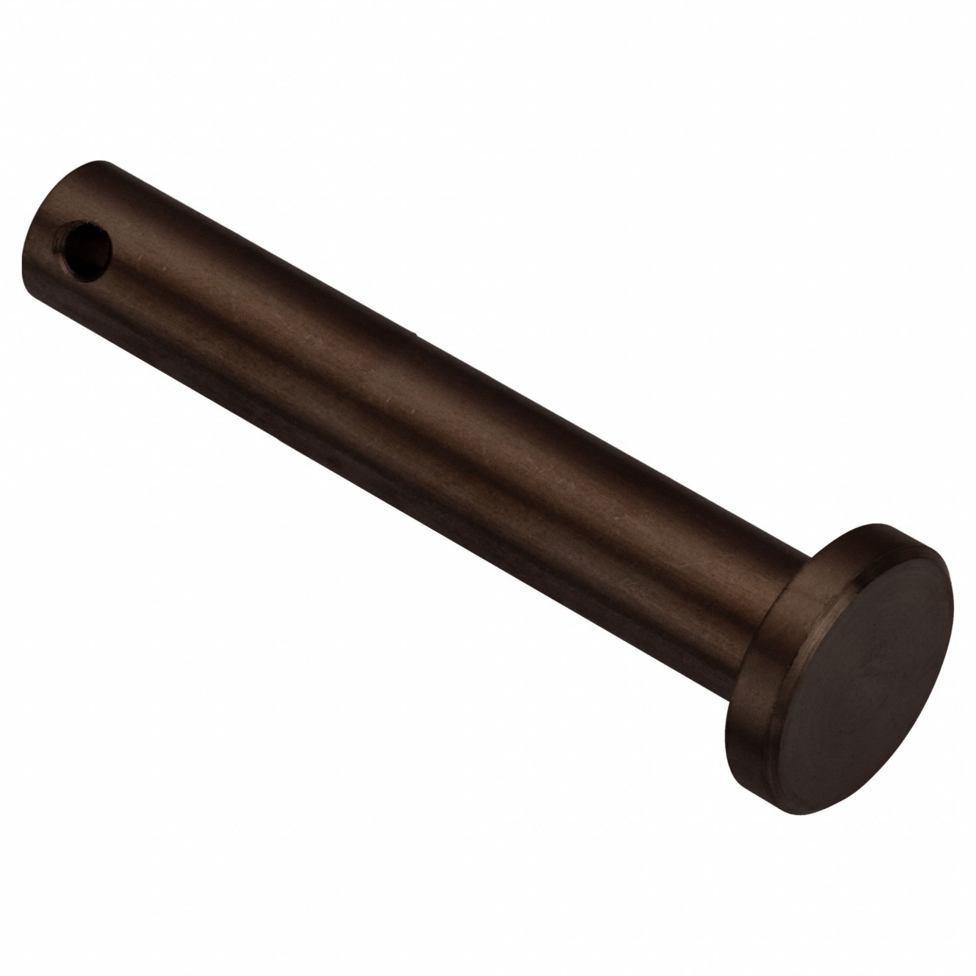 Clevis Pin: Metric, 10 mm Pin Dia, 70 mm Shank Lg, Precision Clevis Pin, Stainless Steel, 18-8