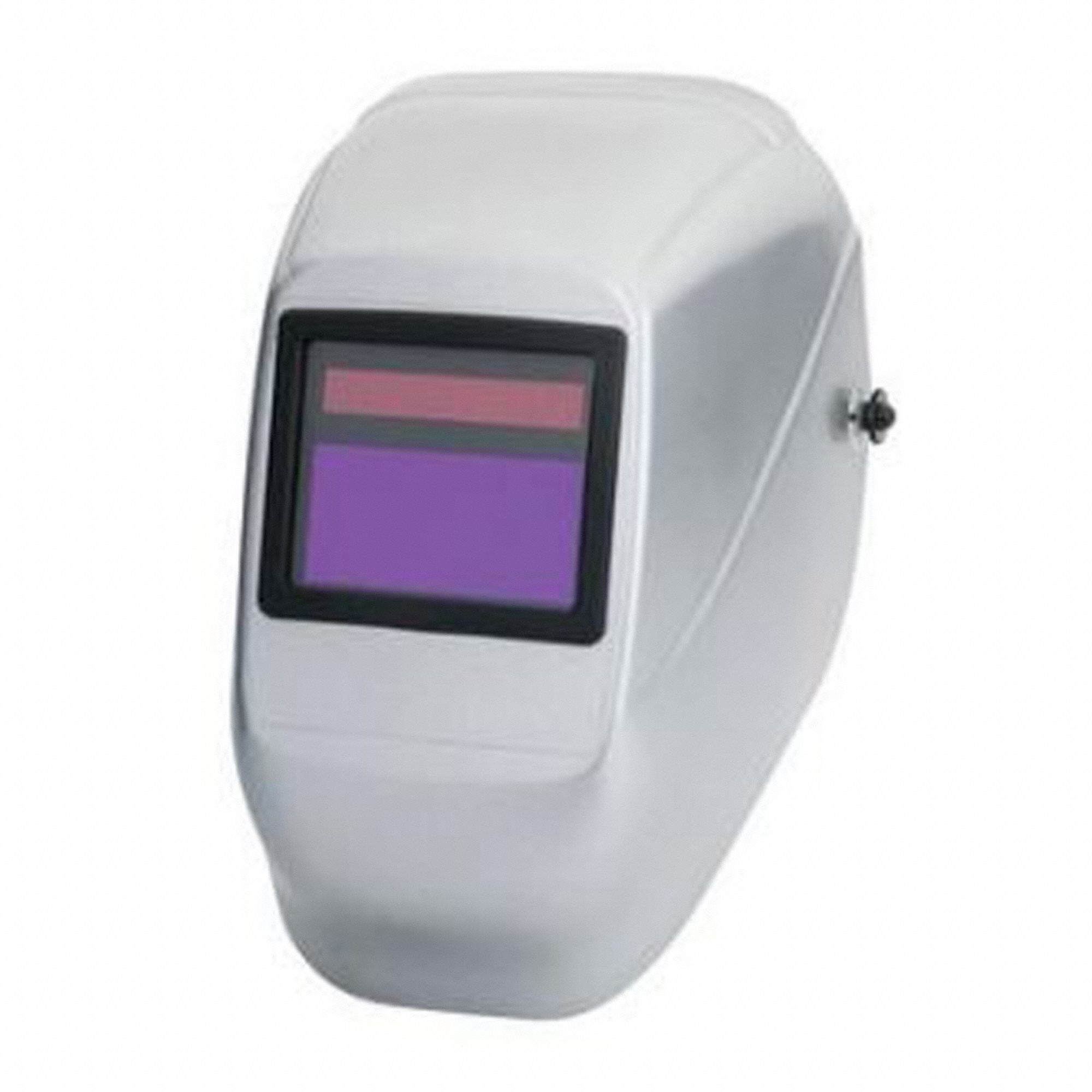 WELDING HELMET, SOLAR, AUTO DARKENING FILTER 9-13, 0.15 MICROSECONDS, SILVER, 10.20 IN