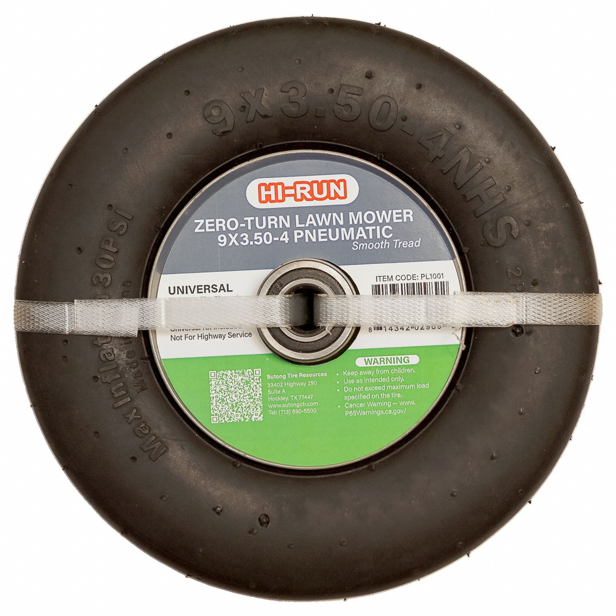 Hi run 9x3 50 4 tire size lawn mower tire tires and wheels 807uy3