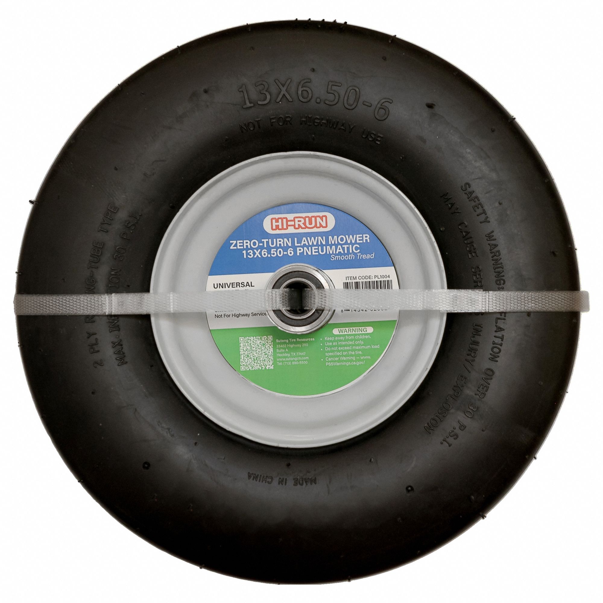 Hi run 13x6 50 6 tire size lawn mower tire tires and wheels 807uy6