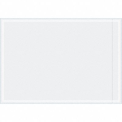 Document Envelope: 7 in Outside Ht, 10 in Outside Lg, Clear, 1, 000 PK
