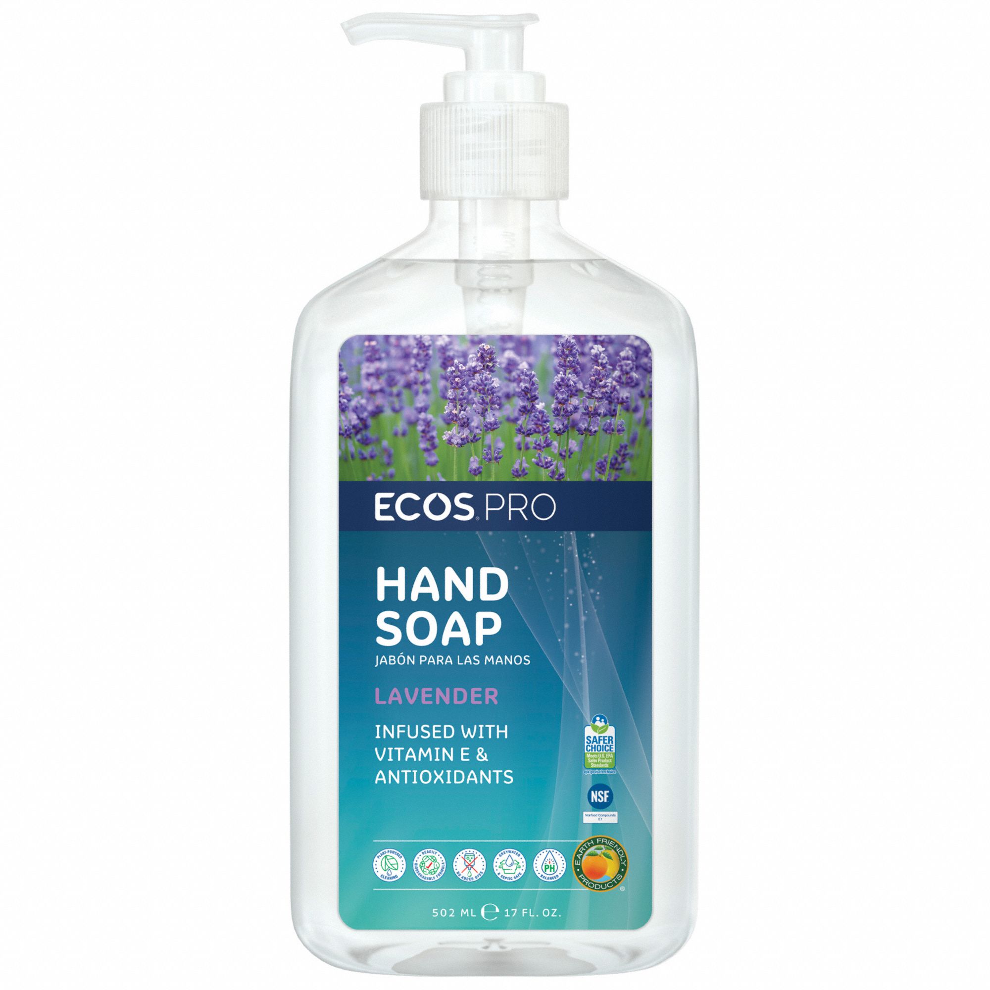 ECOS PRO, Liquid, 17 oz, Hand Soap 800WL9PL9665/6 Grainger