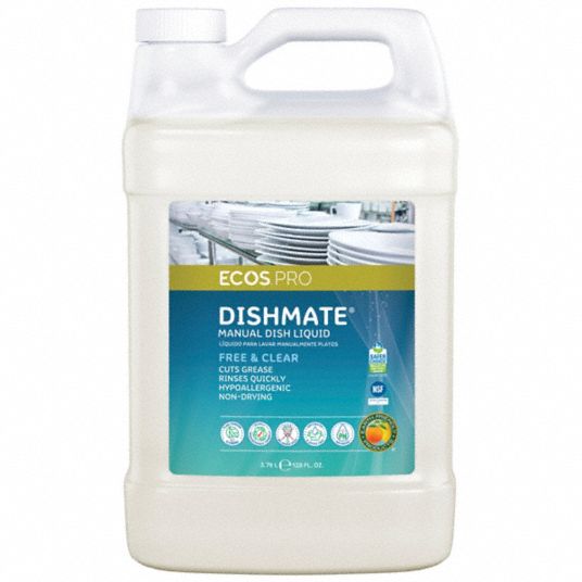 ECOS PRO, Hand Wash, Liquid, Dish Soap 800WL2PL9721/04 Grainger