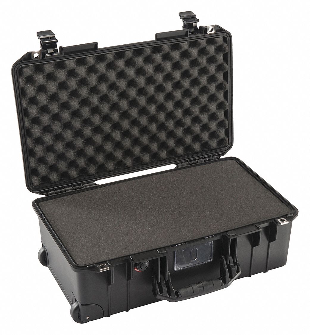 PROTECTIVE AIR CASE, 11¼ IN X 20⅜ IN X 7¼ IN INSIDE, FLAT/PICK AND PLUCK/SOLID