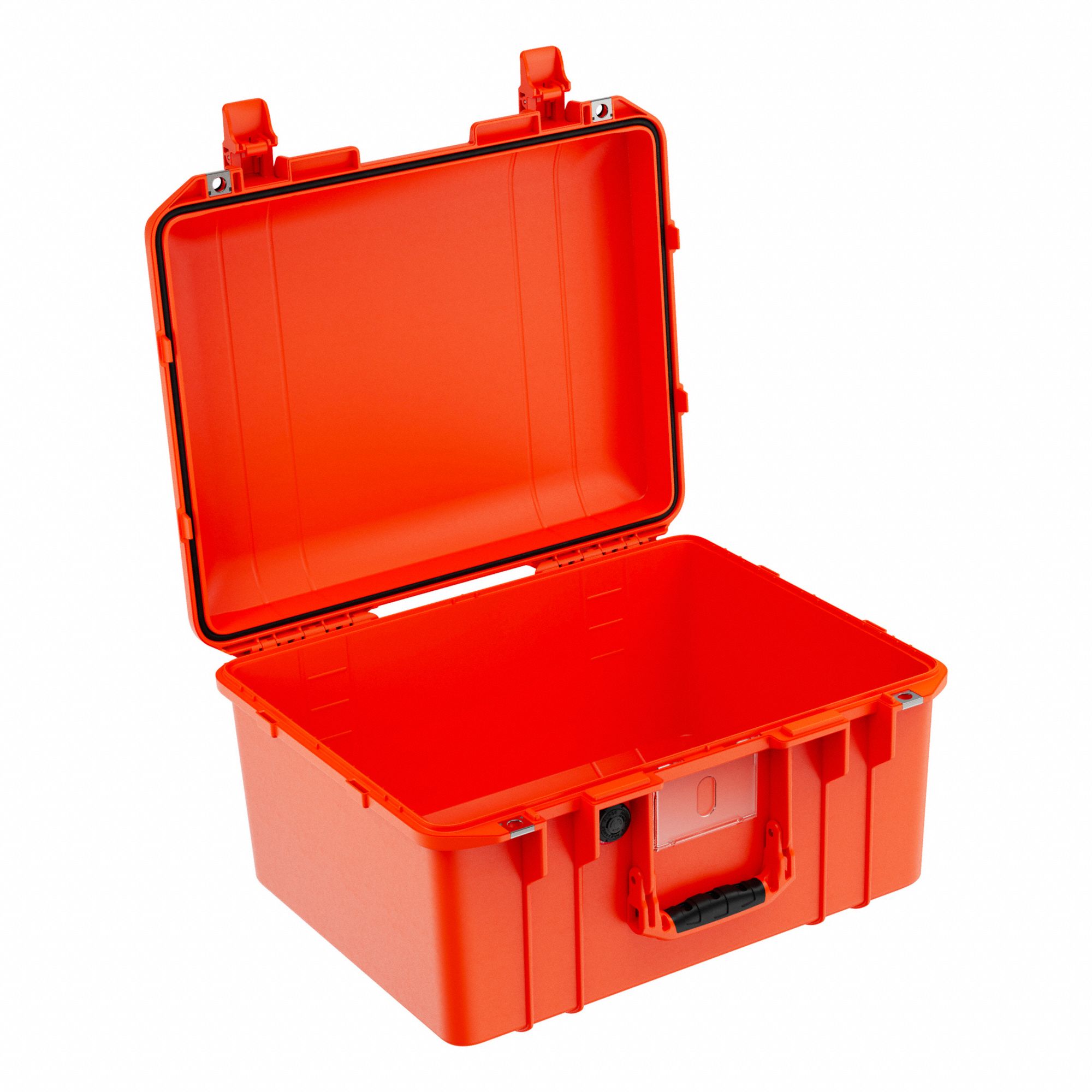 PROTECTIVE CASE, AIR, NO FOAM, FOLD HANDLE, ORANGE, 19 3/16 X 15 51/64 X 10 1/2 IN, HPX POLYMER/PP