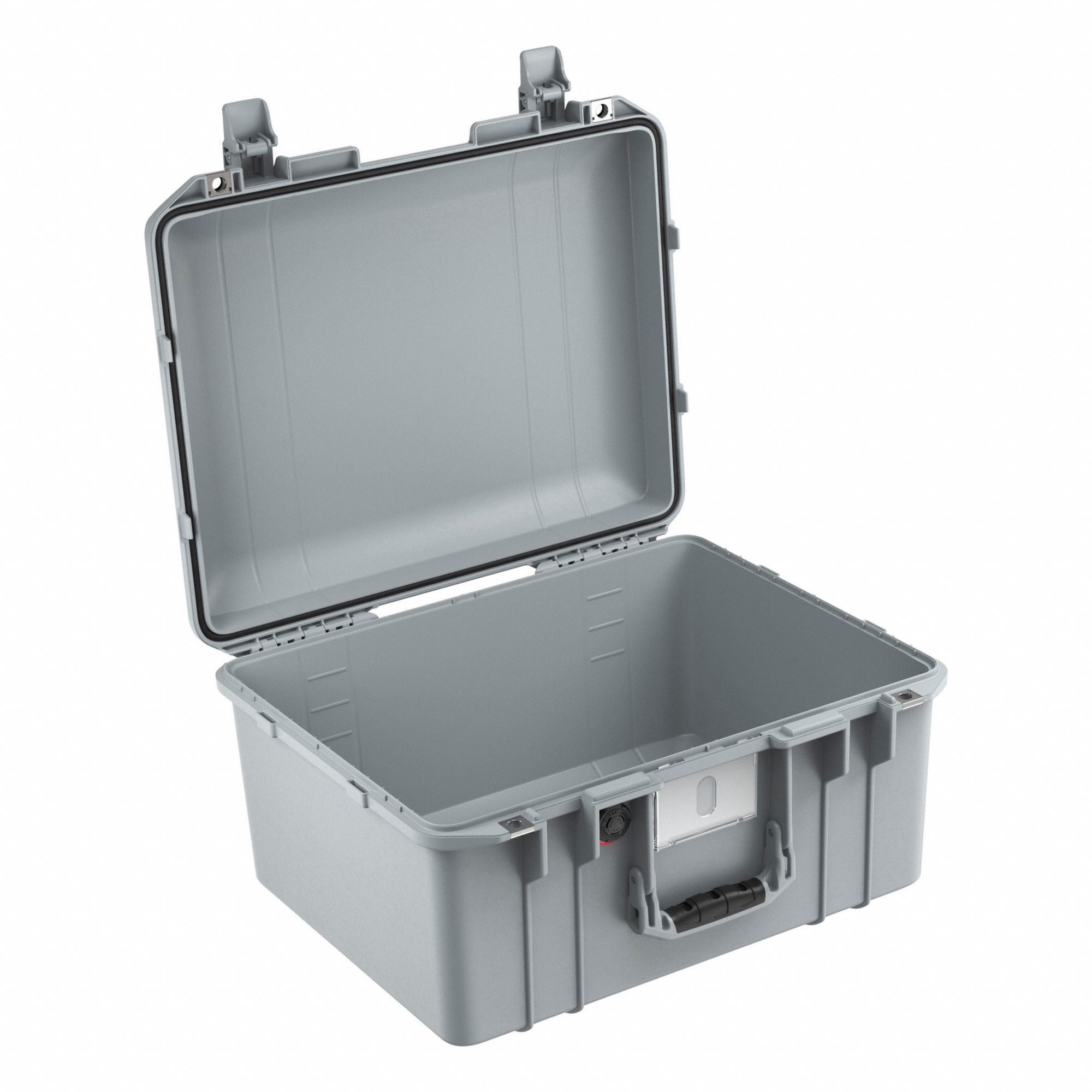 PROTECTIVE CASE, AIR, NO FOAM, FOLD HANDLE, SILVER, 19 3/16 X 15 51/64 X 10 1/2 IN, HPX POLYMER/PP