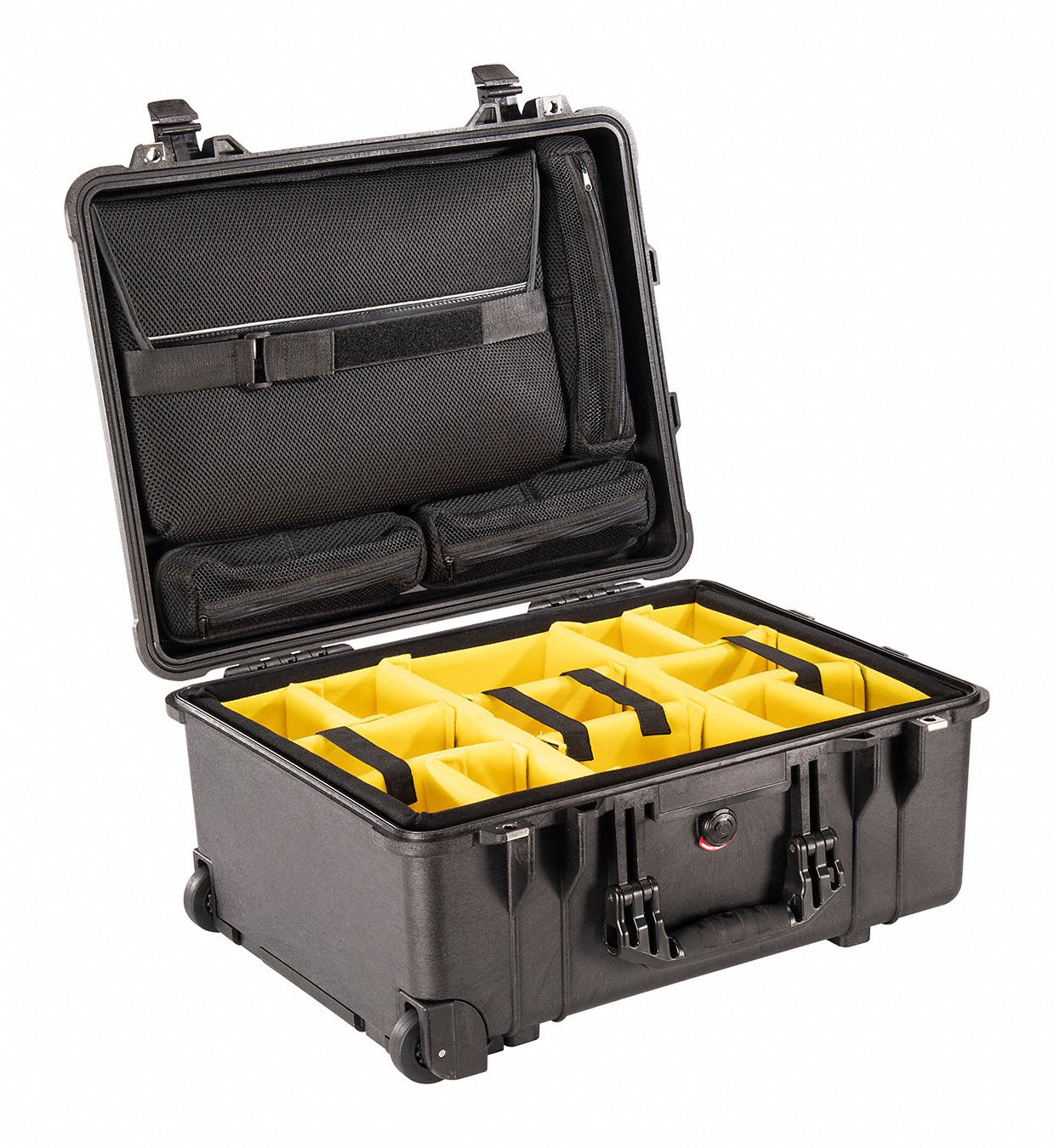 ÉTUI PROT,AIR,STUDIO,A/MOUSSE,NOIR,22 5/64 X 17 59/64 X 10 27/64 PO,PP/PUR