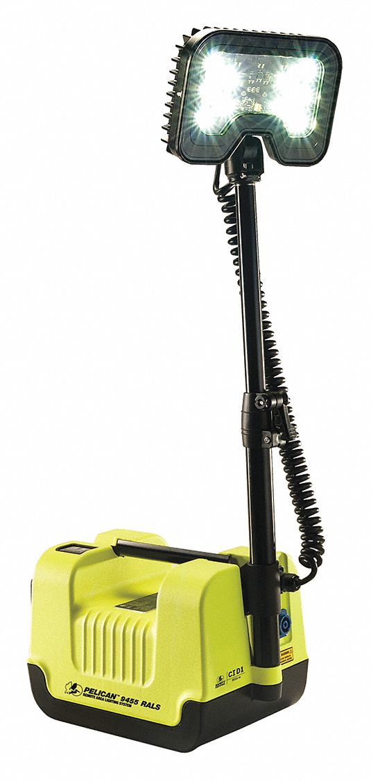 TEMPORARY JOB SITE/REMOTE AREA LIGHT, LED, 1,600 LUMENS, 1 BRIGHTNESS LEVEL, IP54