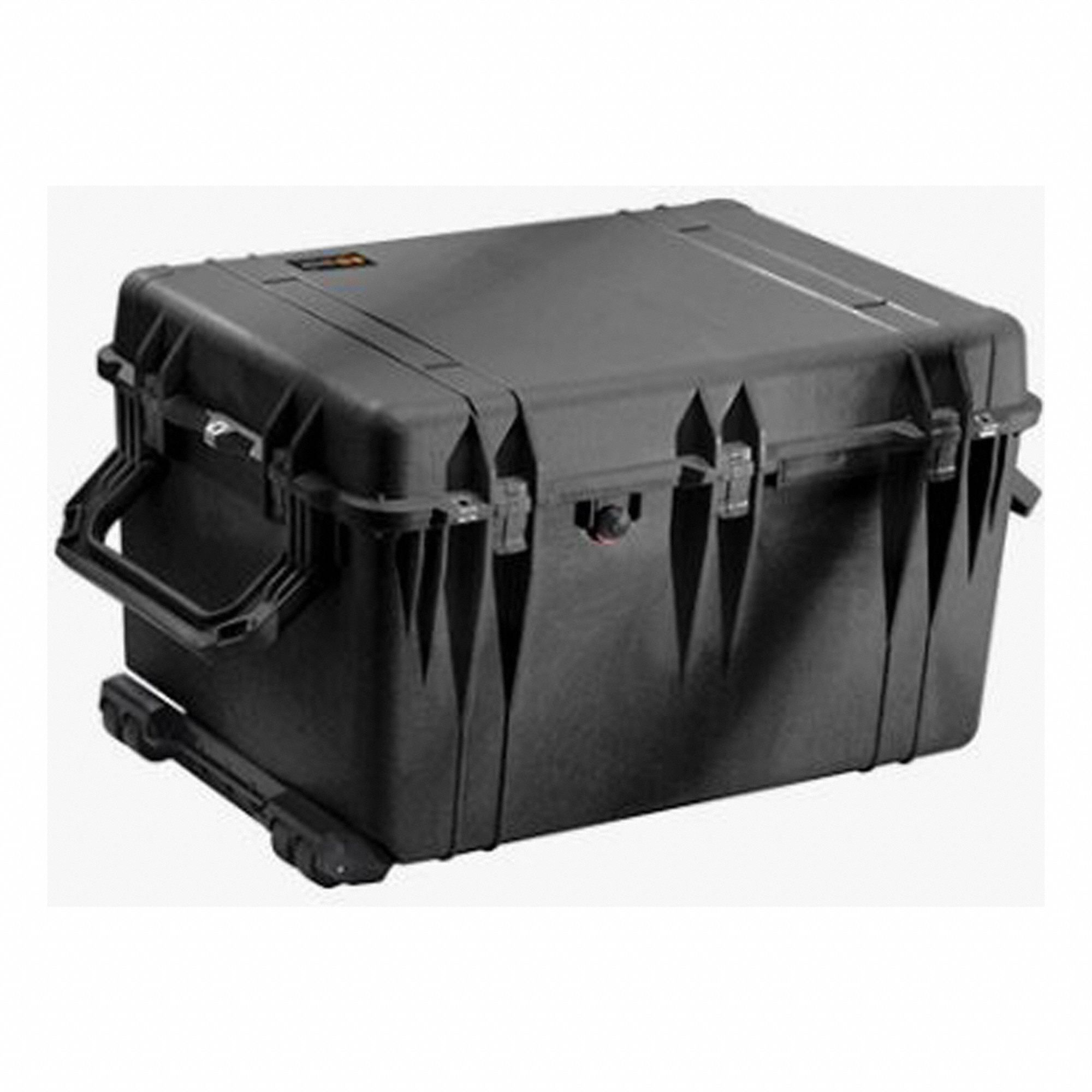 PROTECTIVE CASE, 19⅝ IN X 28¼ IN X 17⅝ IN INSIDE, BLACK, 4 WHEELS, 34 LB W, IP67