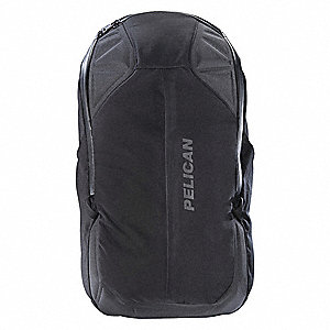 BACKPACK, BLACK, 12 X 8 X 20 IN, 1000D POLY CANVAS