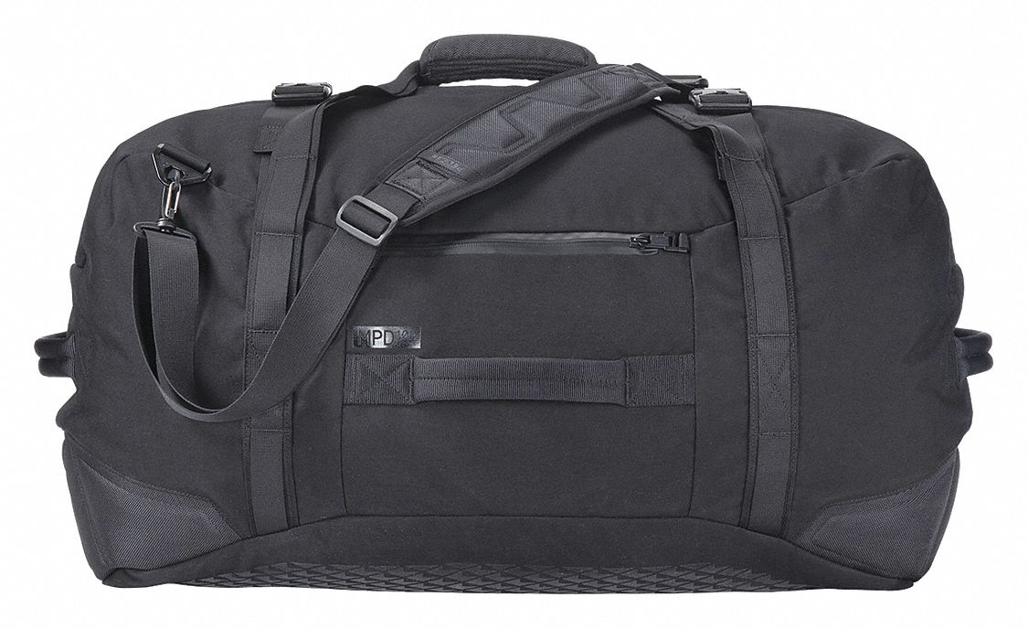 DUFFEL BAG, BLACK, 29 X 15 X 21 1/2 IN, 1000D POLY CANVAS