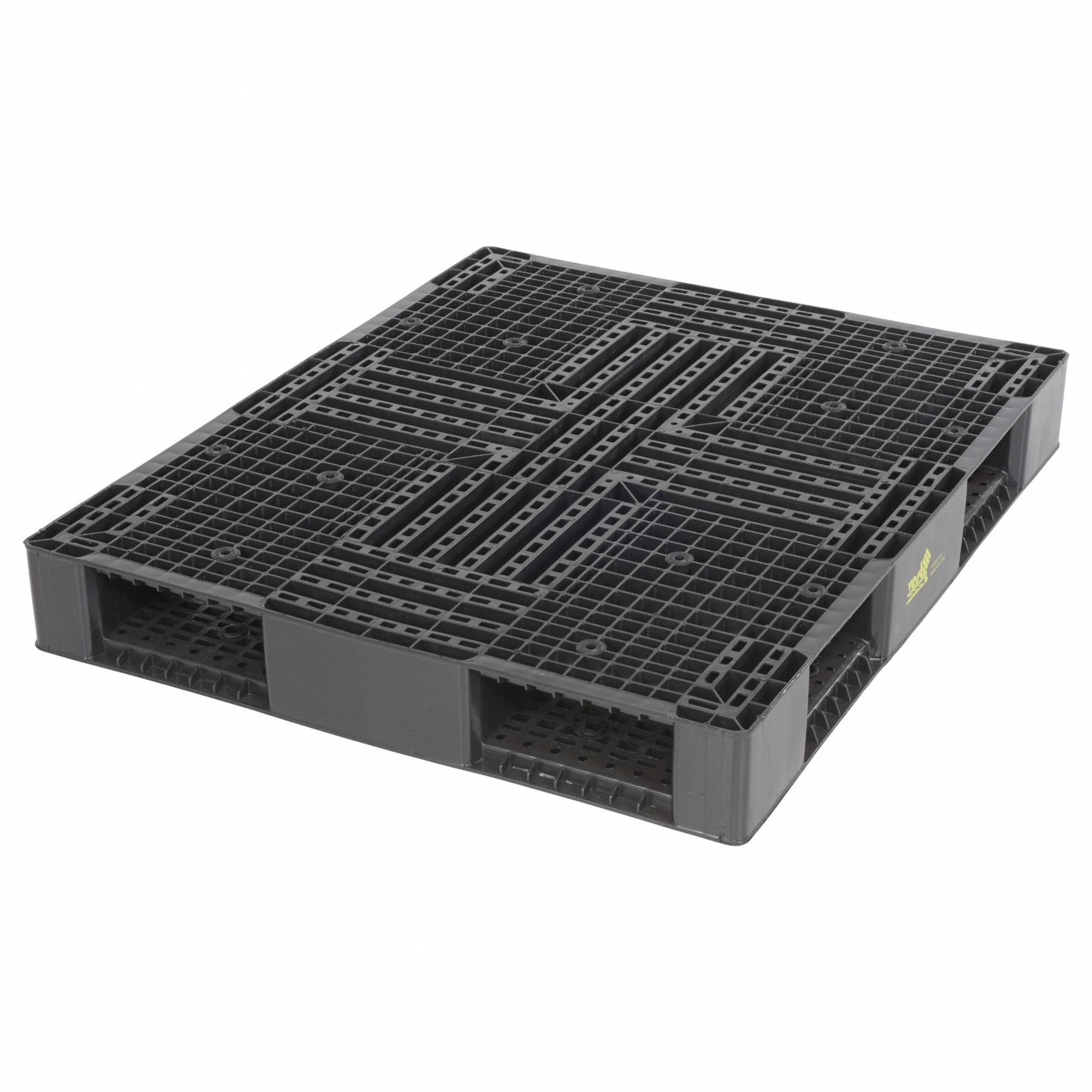 VESTIL, Black Plastic Pallet,8800 lb.,48 x 40 44RP21PLPB4840 Grainger