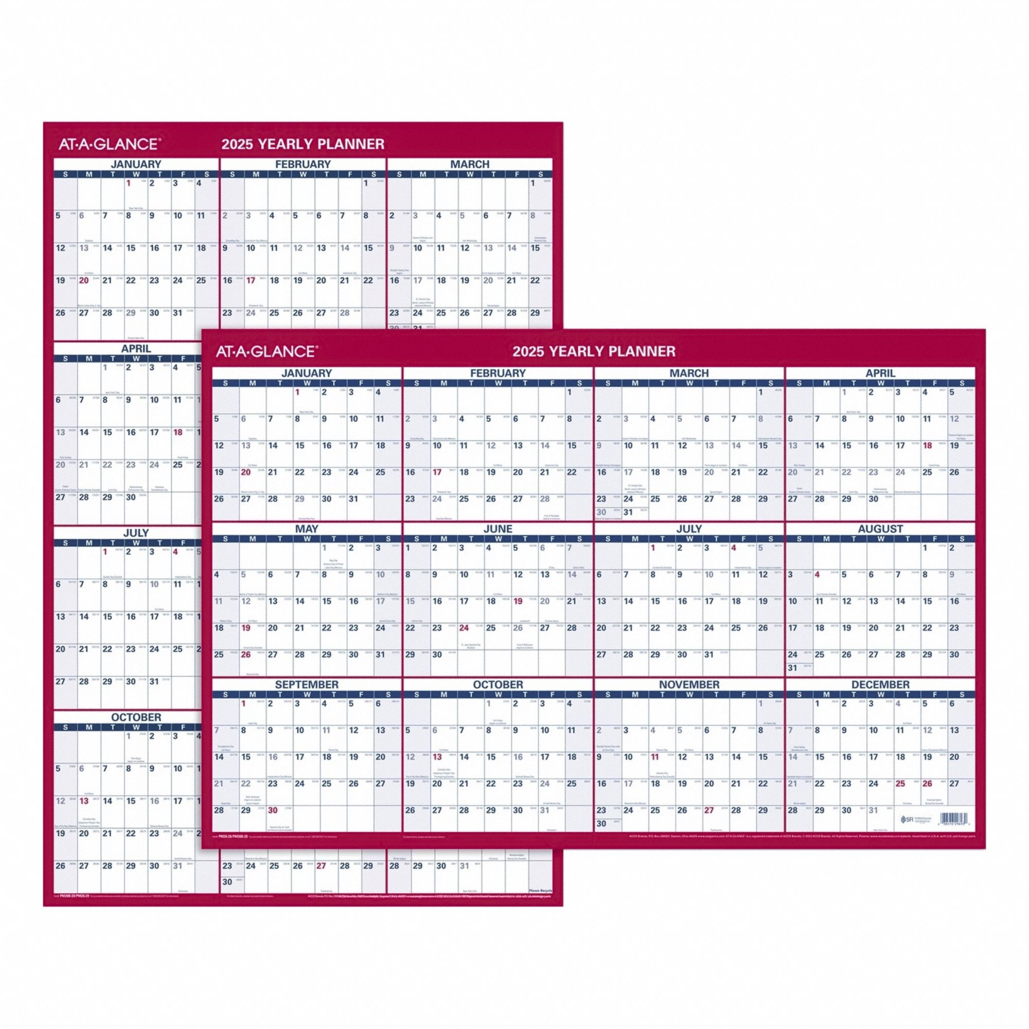 Erasable Wall Calendar