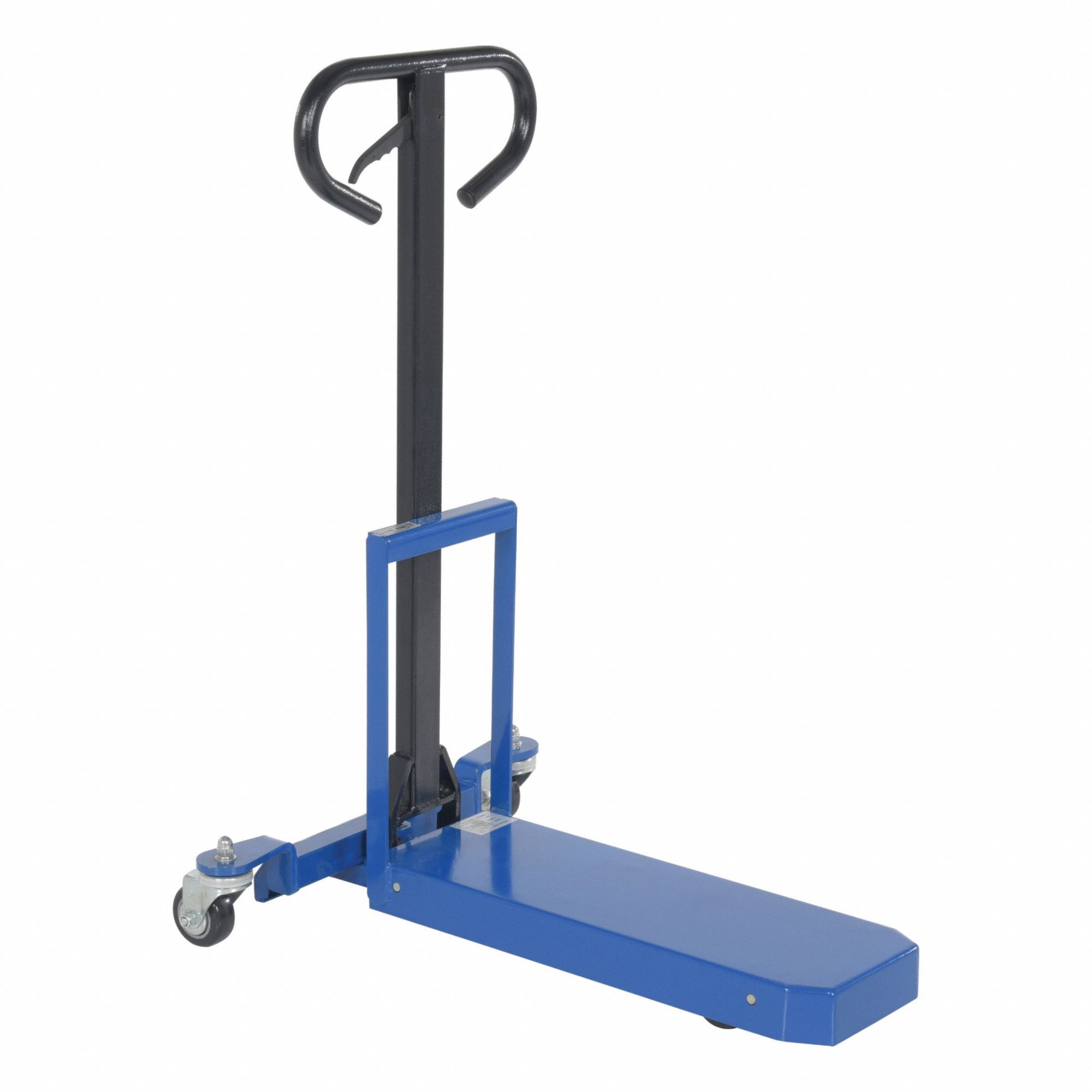 VESTIL Single Fork Pallet Master: 400 lb, 24 in L x 9 in W Fork Dim, 9 in, Single Fork, Steel, Hand (MPN PMSF-M-400). Key specifications — Brand: VESTIL.