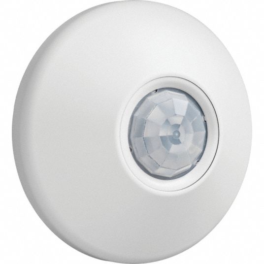 SENSOR SWITCH Occupancy Sensor: Hard Wired, Ceiling, 2,463 sq ft Coverage  at Suggested Mounting Ht