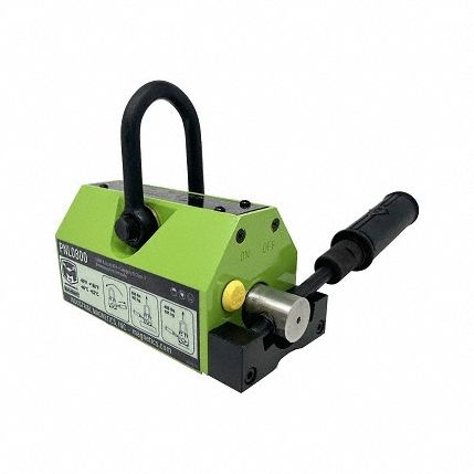 MAG-MATE PNL0800 Lifting Magnet,800 lb Flat Cap.,6 3/8" L 2VCA2