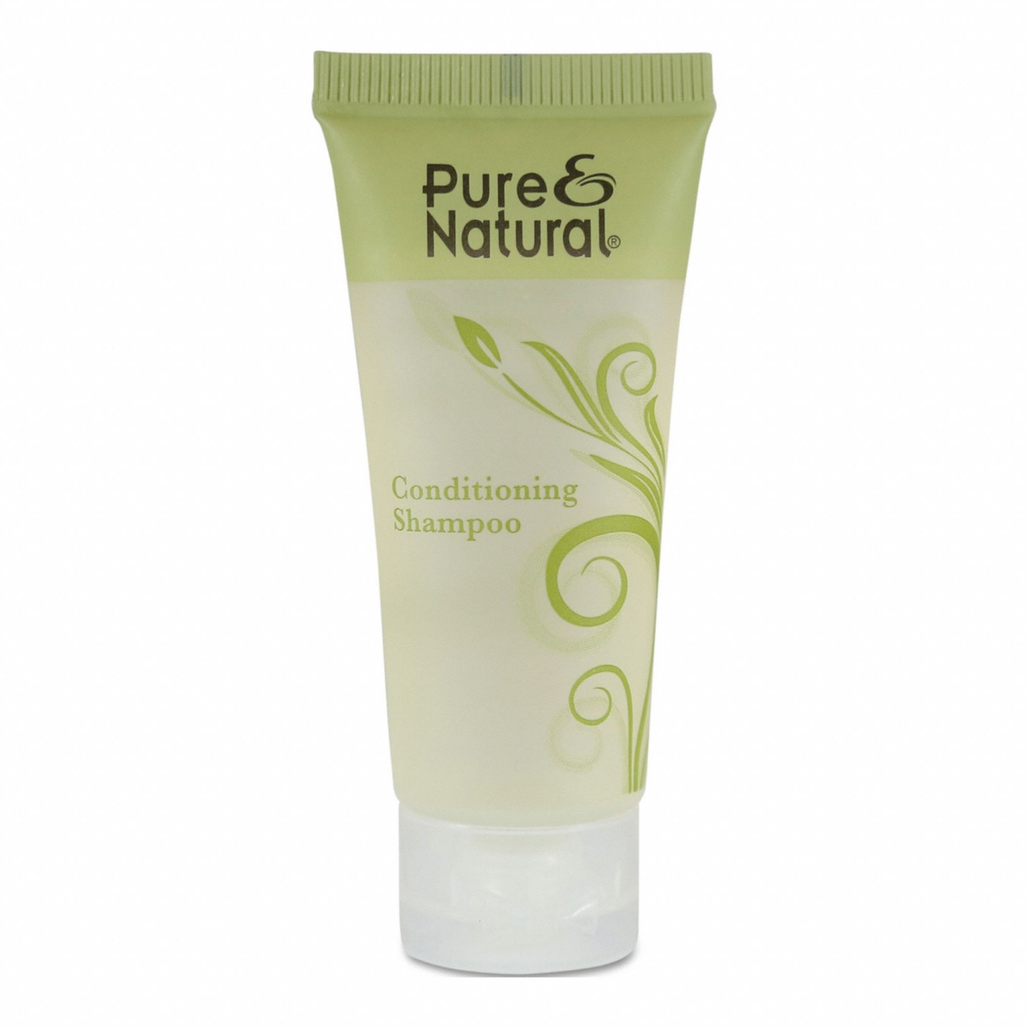 Shampoo: 0.75 oz Container Size, Fresh, Mild, Liquid, Tube, Hair