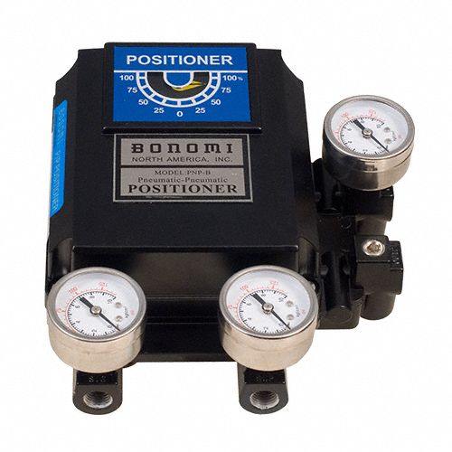 Pneumatic Positioner: Aluminum, 1/4 in NPT, 1/8 in NPT