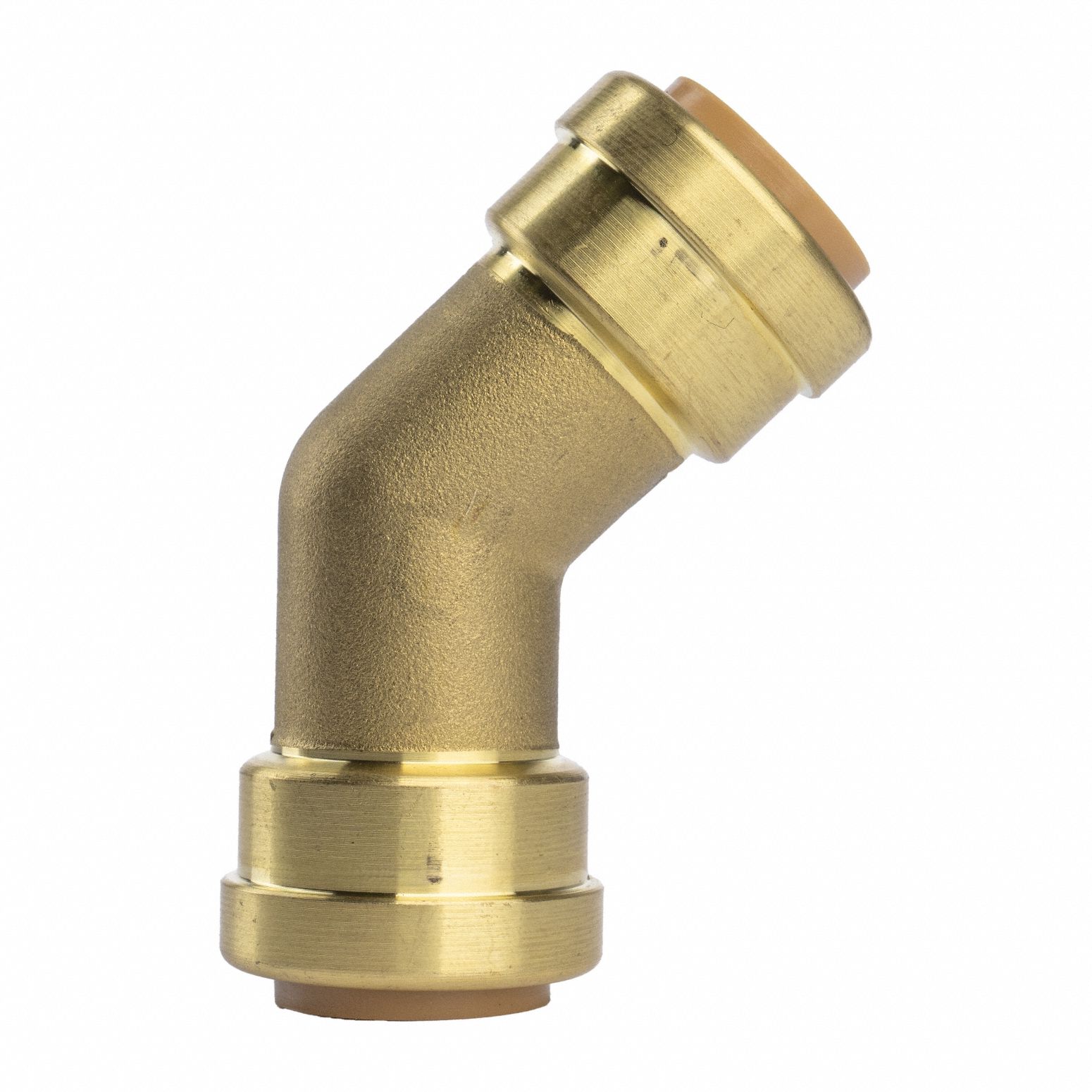 45-Degree Elbow: 3/4 in OD x 3/4 in OD Size, Push-to-Connect x Push-to-Connect