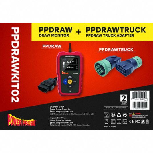 Parasitic Battery Draw Kit - 454GW5|PPDRAWKIT02 - Grainger
