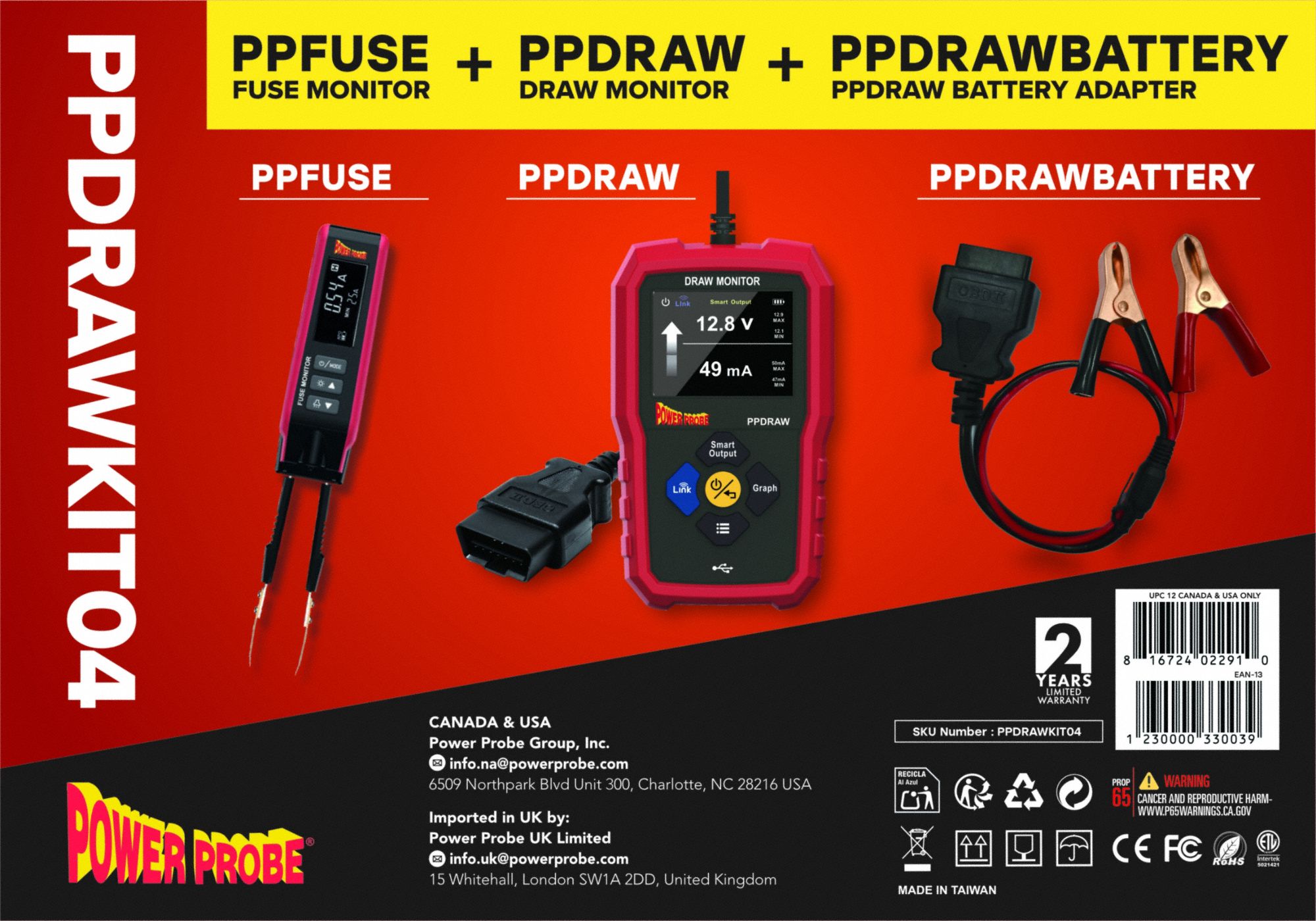 Parasitic Battery Draw Kit - 454GW3|PPDRAWKIT04 - Grainger
