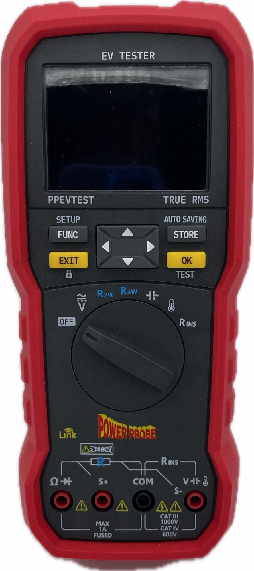 Multimeter Kit: Multimeter Kit, LCD, Bluetooth Capable, AA, 8 1/8 in Overall Ht
