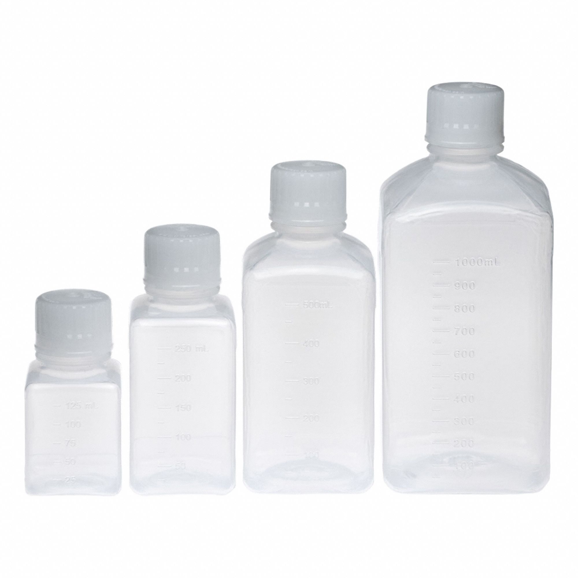 Media Bottle Polypropylene 178 mm H PK40
