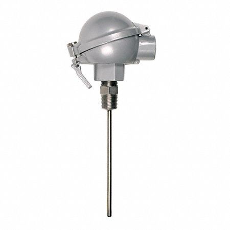 OMEGA Long-Life & High-Accuracy RTD Probes: -328°F to 1,112°F /-200°C to 600°C, 6 in Probe Lg (MPN PR-18E-3-100-1/4-6). Key specifications — Brand: OMEGA; Probe Sheath Material: 316 Stainless Steel; Process Mounting Thread Size: 1/2" MNPT.