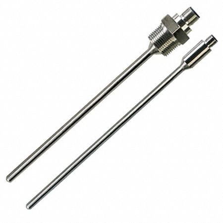 OMEGA Long-Life & High-Accuracy RTD Probes: -58°F to 482°F /-50°C to 250°C, ±0.15°C at 0°C (MPN PR-21B-3-100-A-1/4-0600-M12-1). Key specifications — Accuracy: ±0.15 °C at 0 °C; Brand: OMEGA; Probe Sheath Material: 316L Stainless Steel.