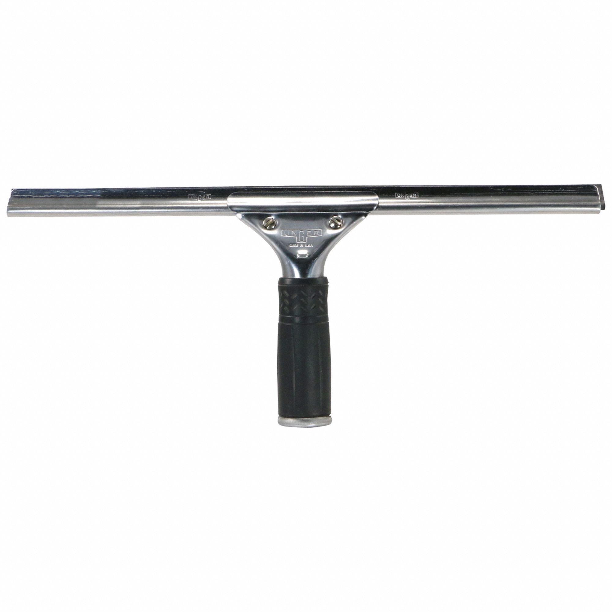 UNGER PR350 Squeegee,Stainless Steel,14" W,Blk,PK10 801CH5