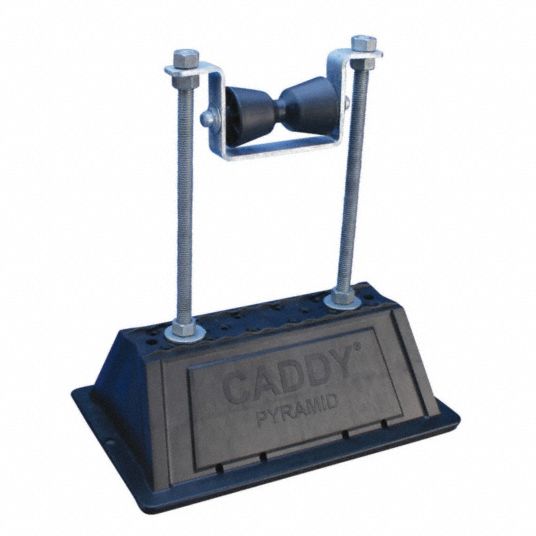 NVENT ERICO, Polyethylene/Polypropylene/Steel Base, Galvanized ...