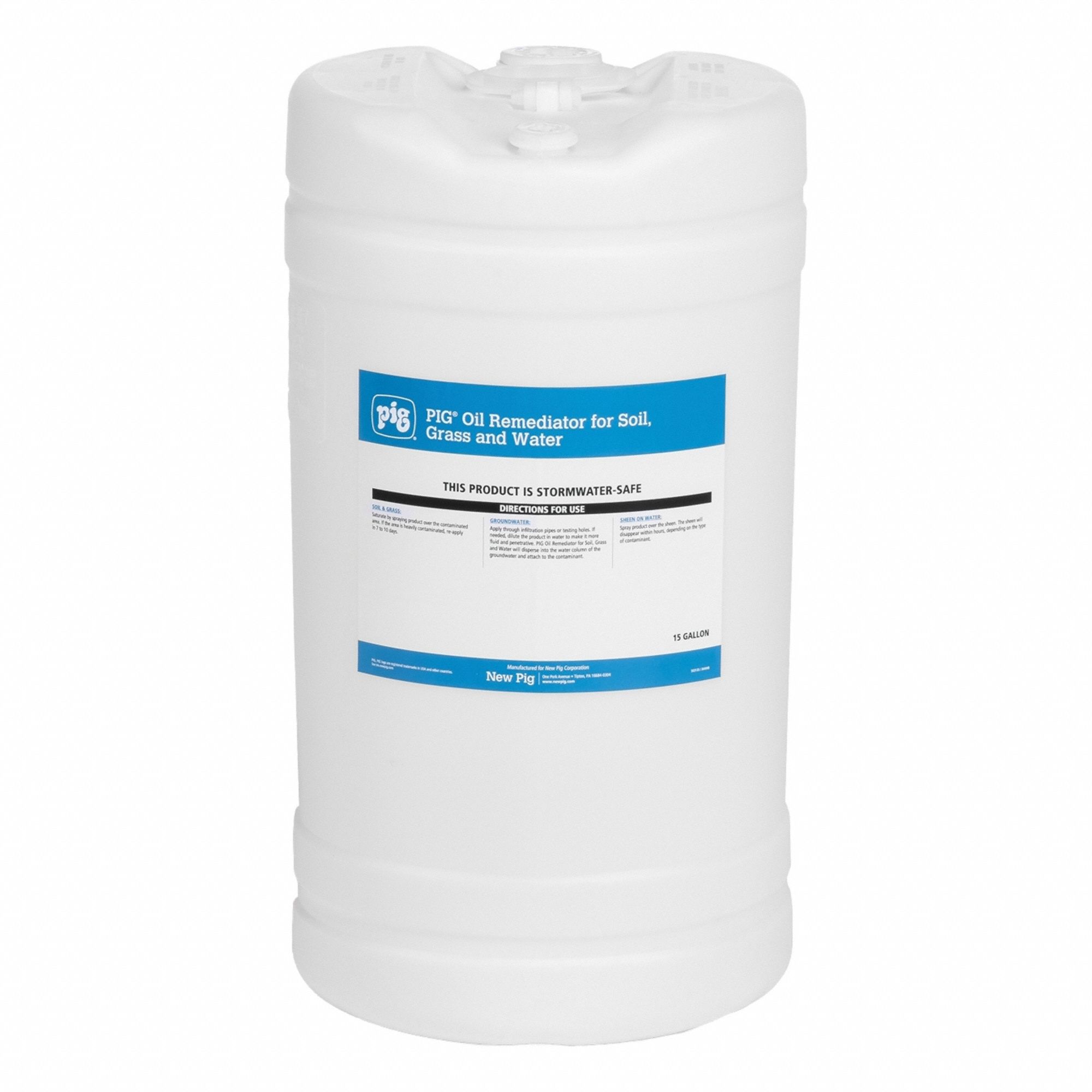 Oil-Eating Microbes: 15 gal Container Size, Drum, 1 mo Activated Lifespan