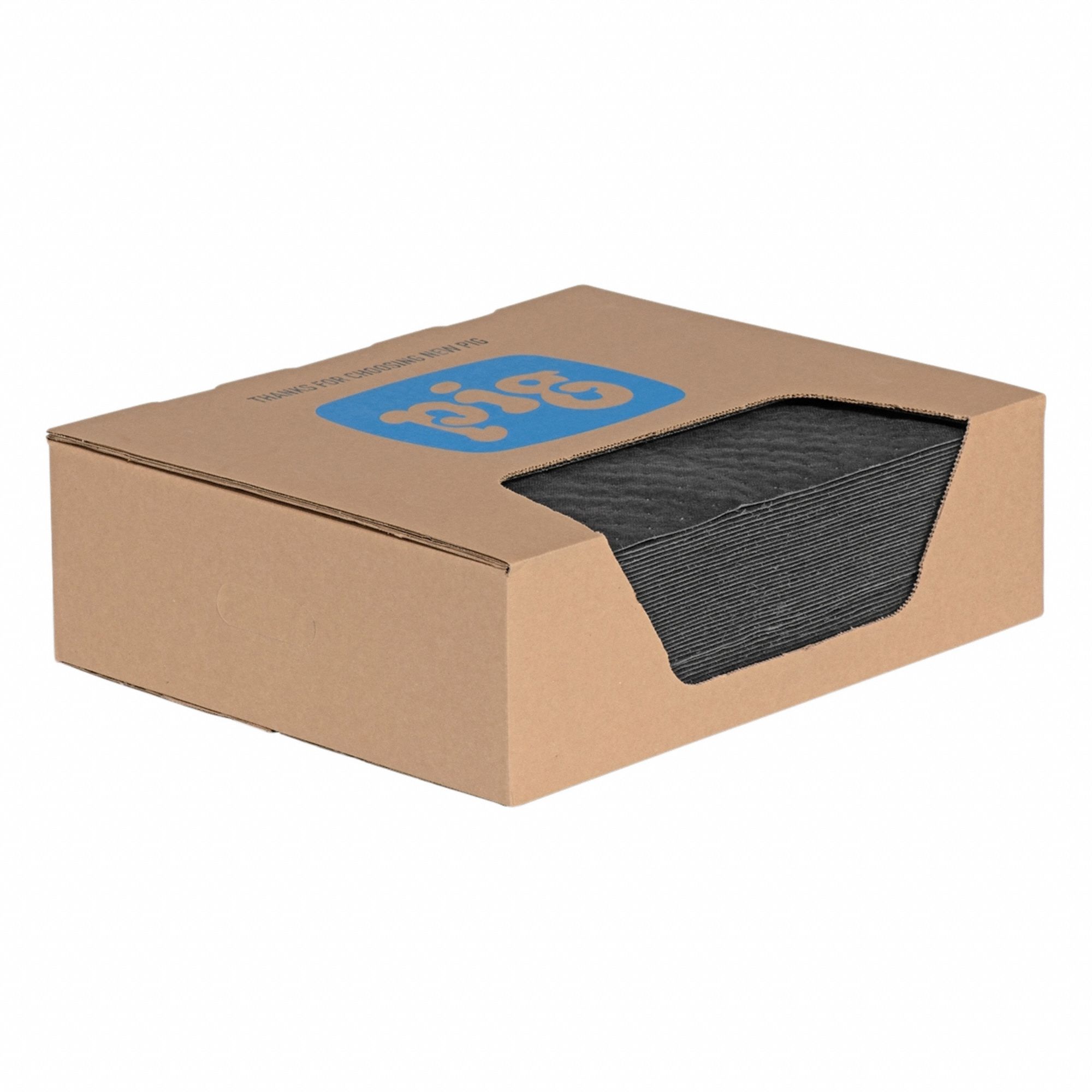 Sorbent Pad: 25 1/4 oz Volume Absorbed Per Pad, 20 in x 16 in Pad Size (L x W), 50 PK