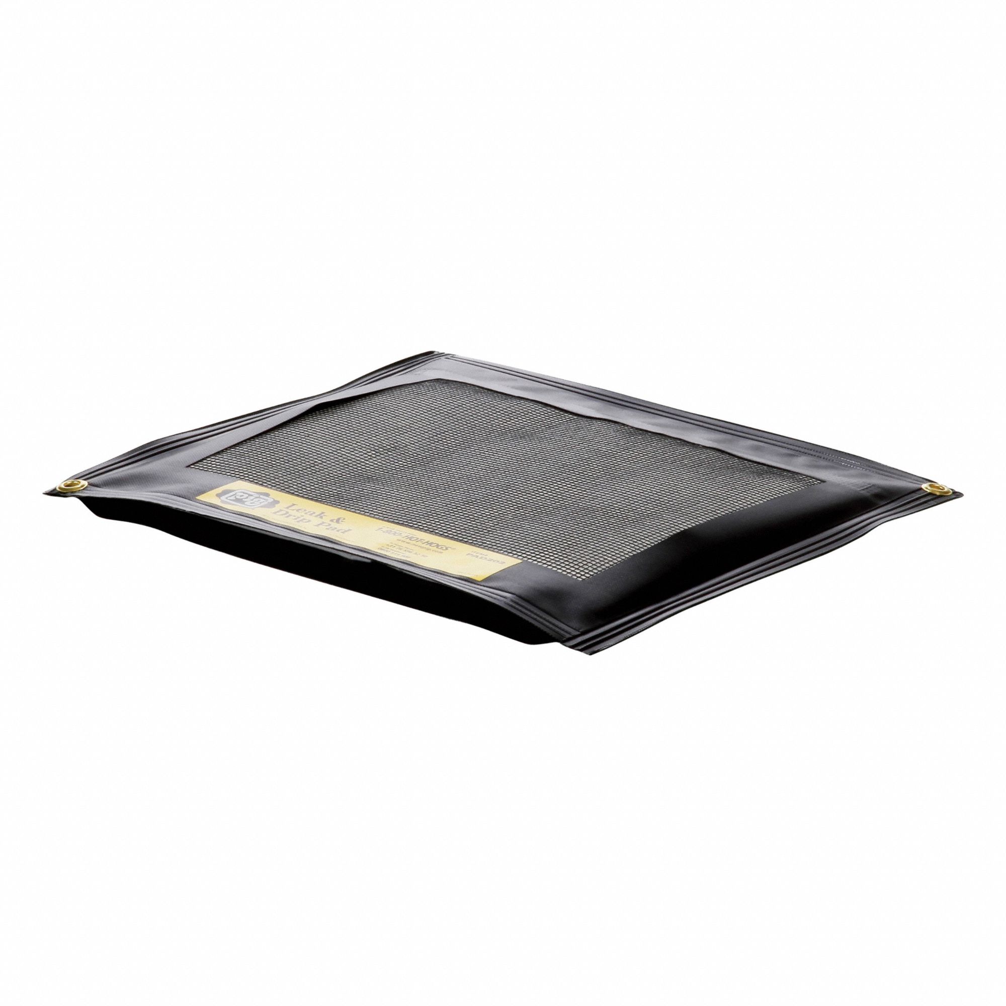 Sorbent Pad: Fuels/Oils, 28 oz Volume Absorbed Per Pad, 5 Pads, 1 gal Volume Absorbed Per Pack