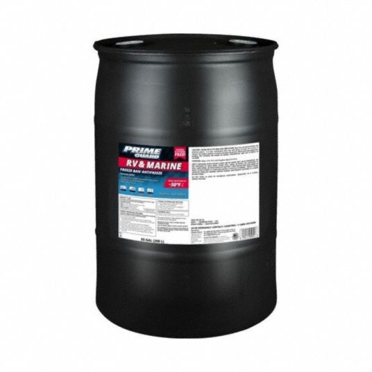 PRIME GUARD, Pre-Diluted 50/50, 55 gal Container Size, Antifreeze ...