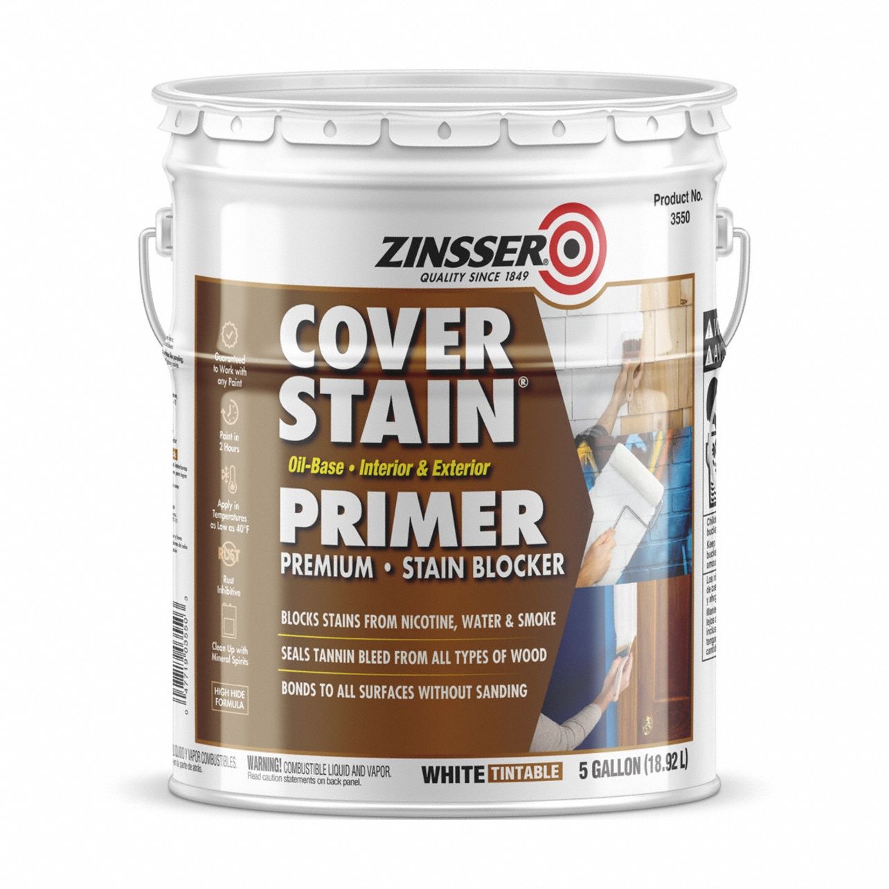 COVERSTAIN 5-GL HIGH HIDE